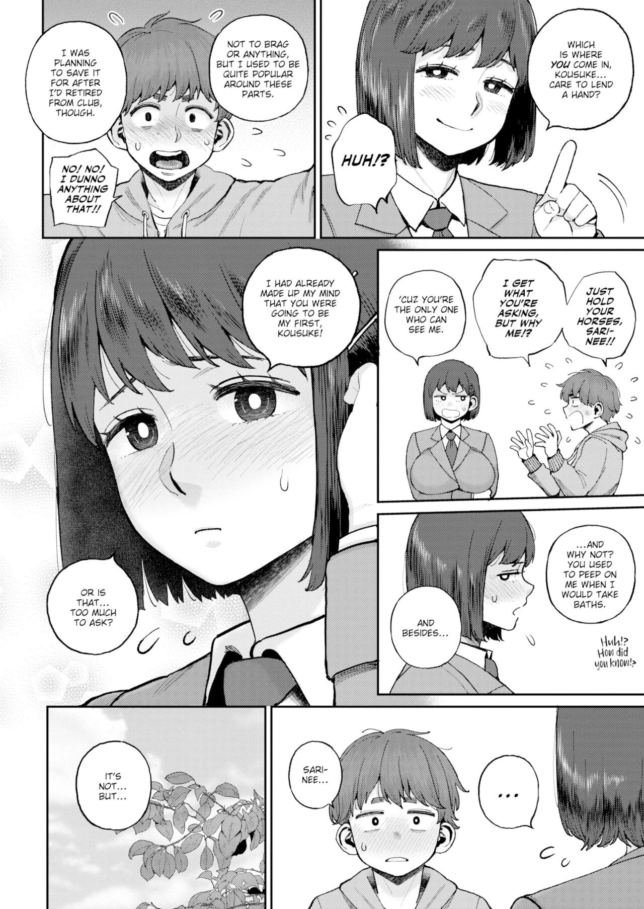I Want to Let Sari-nee Pass On porn comic picture 6