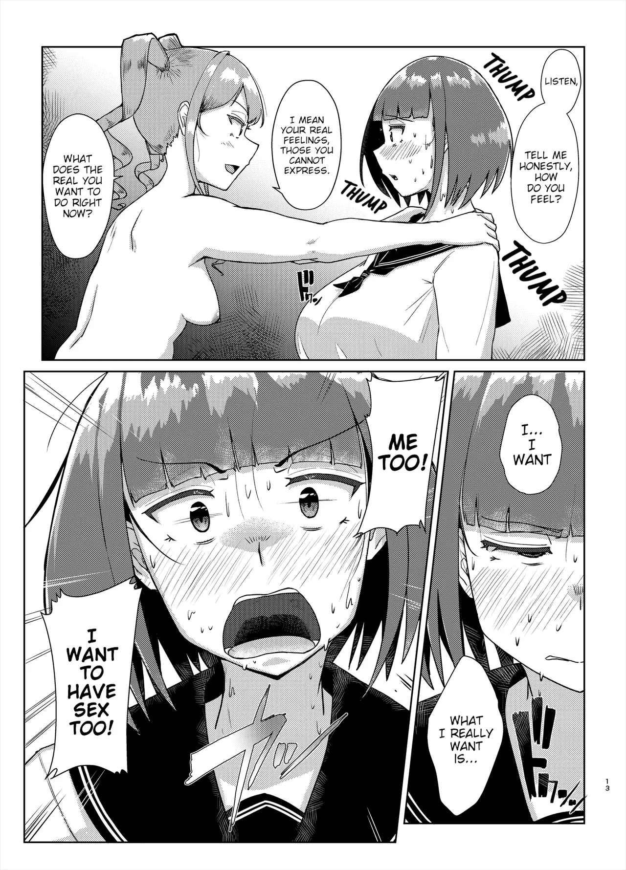 I Want You To Plow Me With Your Dick, Sensei! Part 2 | Sensei no Ochinchin, Watakushi ni Bussashite Kudasaimashi! 2 porn comic picture 12