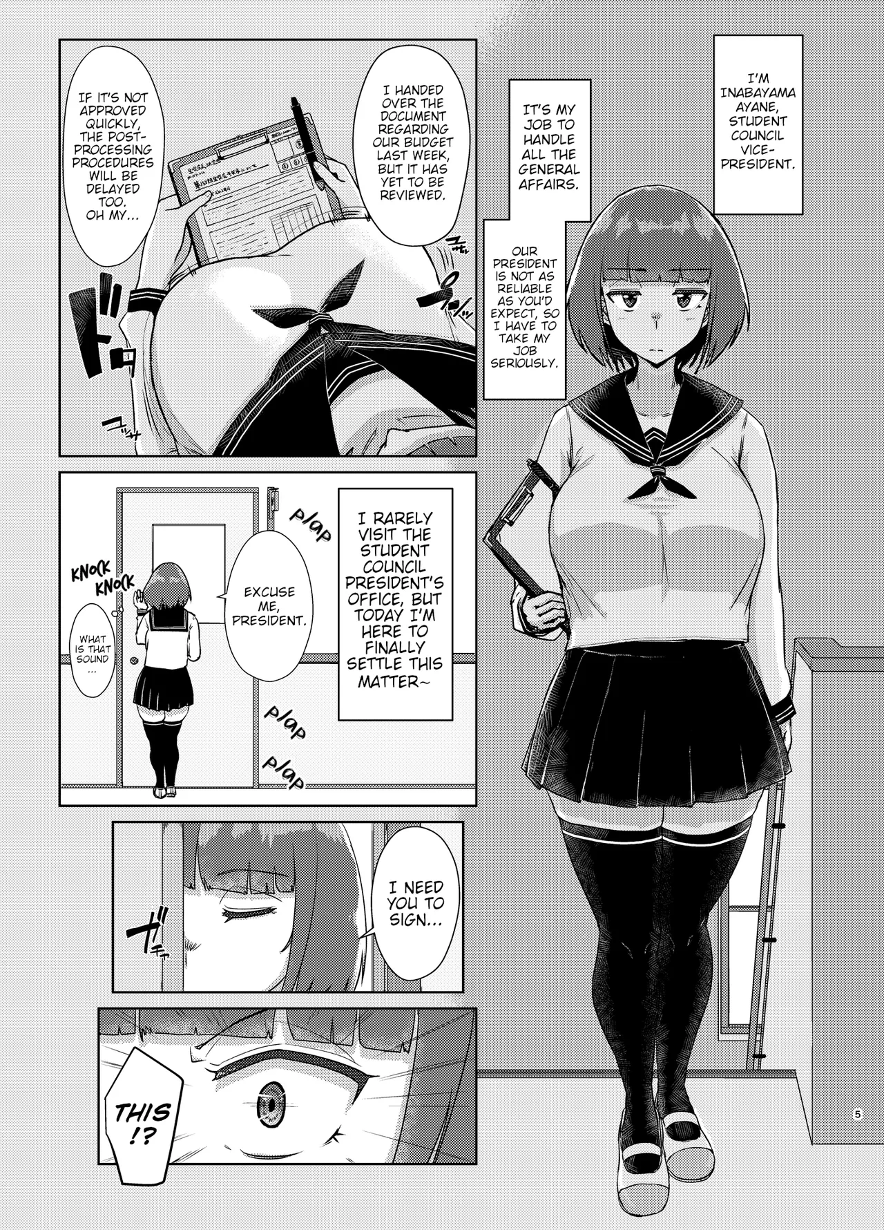 I Want You To Plow Me With Your Dick, Sensei! Part 2 | Sensei no Ochinchin, Watakushi ni Bussashite Kudasaimashi! 2 porn comic picture 4