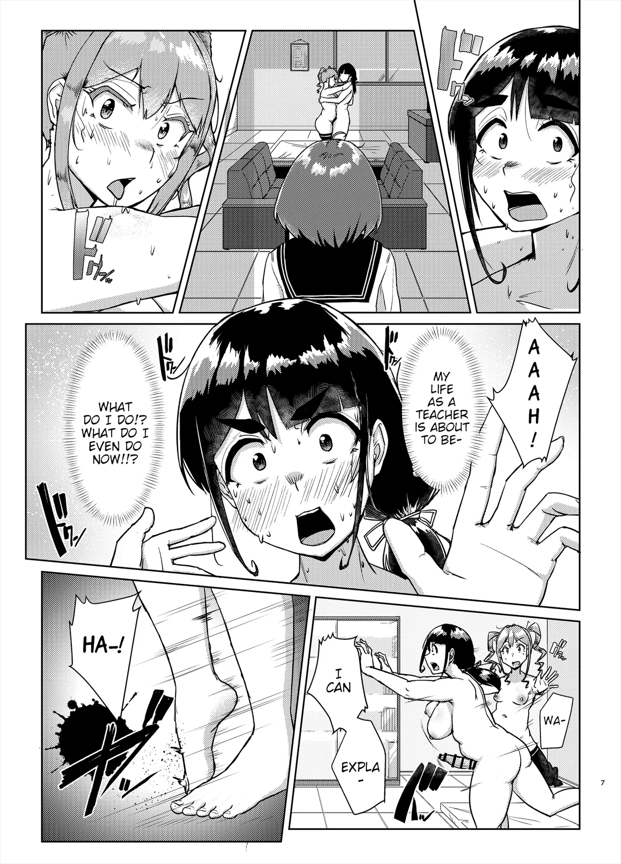 I Want You To Plow Me With Your Dick, Sensei! Part 2 | Sensei no Ochinchin, Watakushi ni Bussashite Kudasaimashi! 2 porn comic picture 6