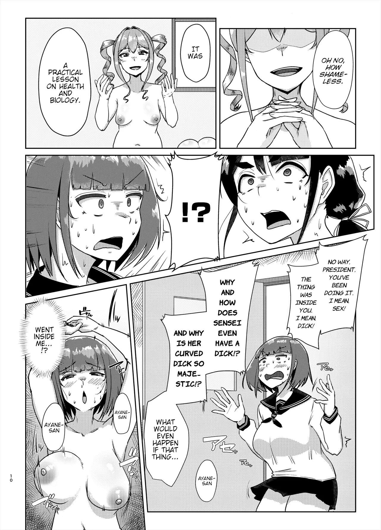 I Want You To Plow Me With Your Dick, Sensei! Part 2 | Sensei no Ochinchin, Watakushi ni Bussashite Kudasaimashi! 2 porn comic picture 9