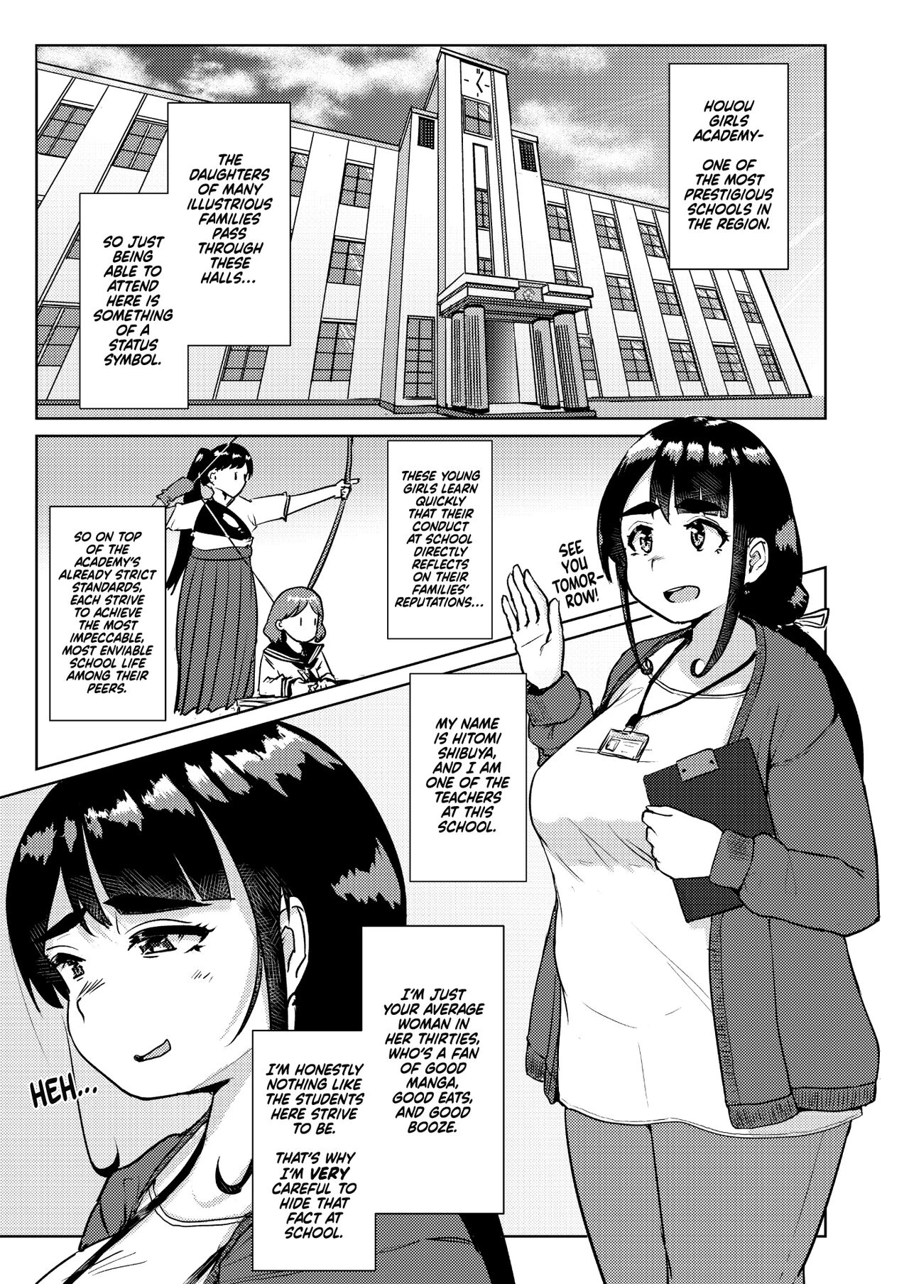 I Want You To Plow Me With Your Dick, Sensei! | Sensei no Ochinchin, Watakushi ni Bussashite Kudasaimashi! porn comic picture 2