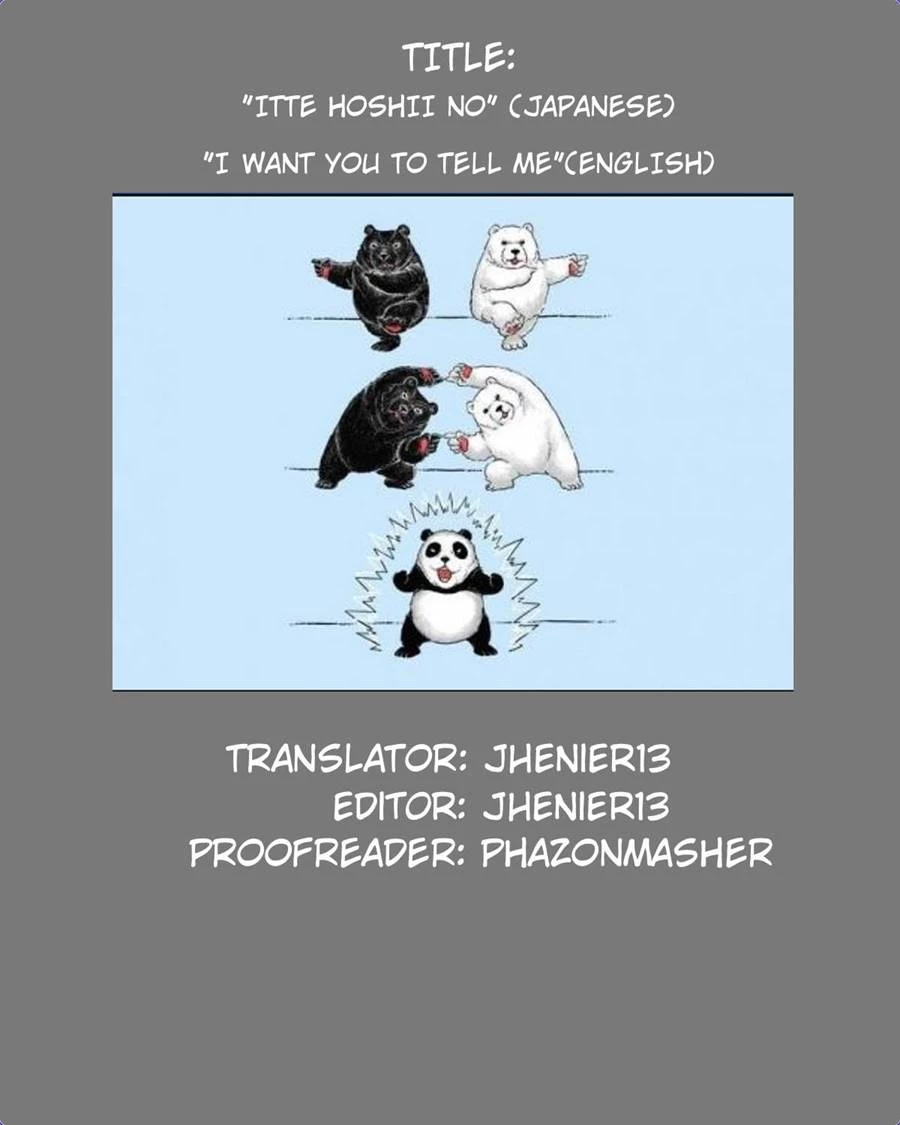 I Want You to Tell Me | Itte Hoshii no porn comic picture 23