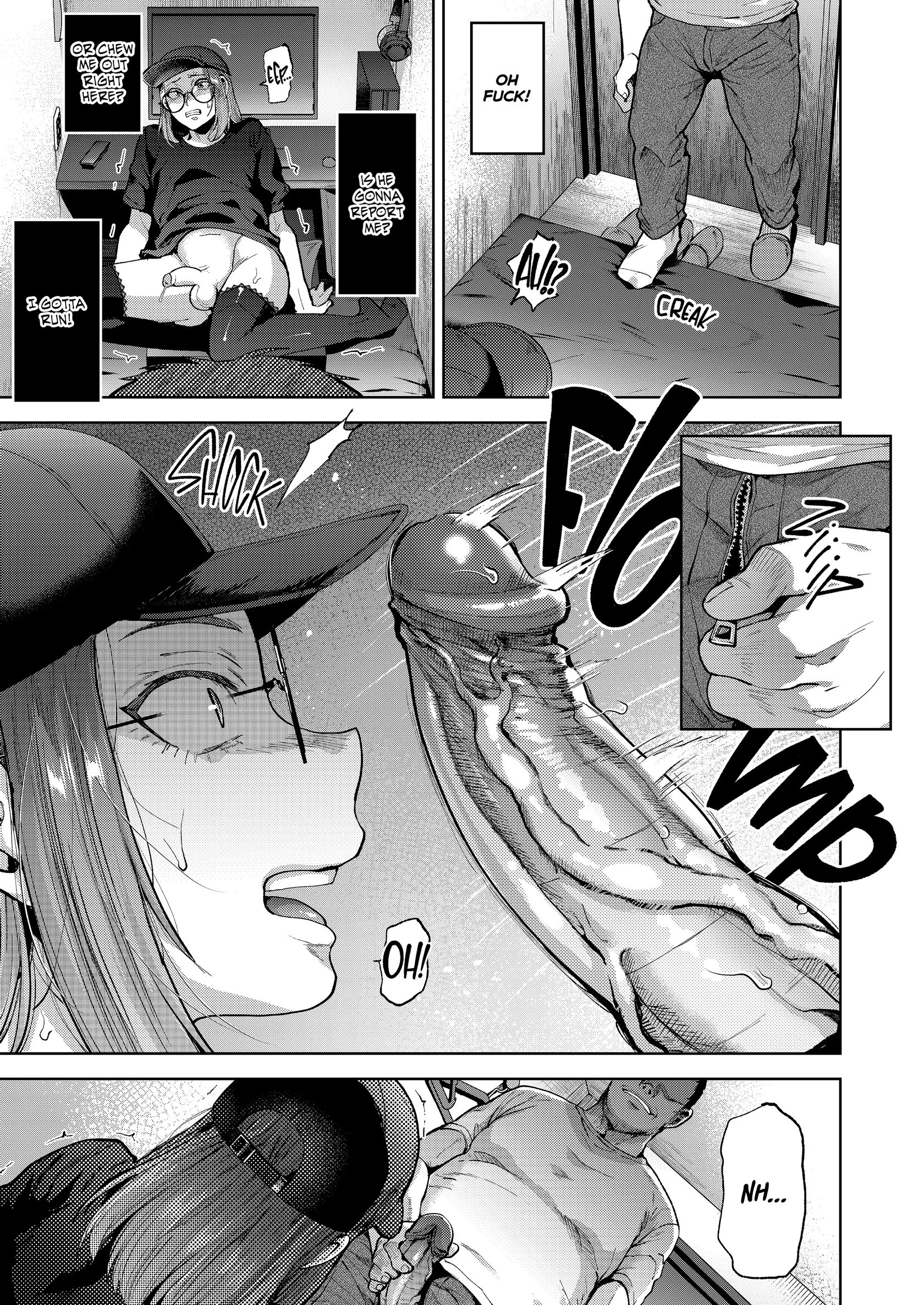 I was Straight Until I went to the Net Cafe (Uncensored) porn comic picture 12