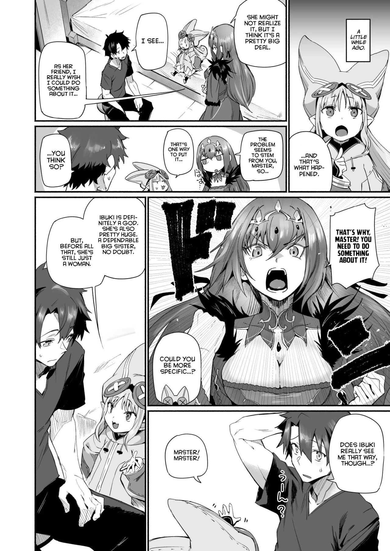 Ibuki Douji Wants to Be Pampered | Ibuki Douji wa Amaetai porn comic picture 7