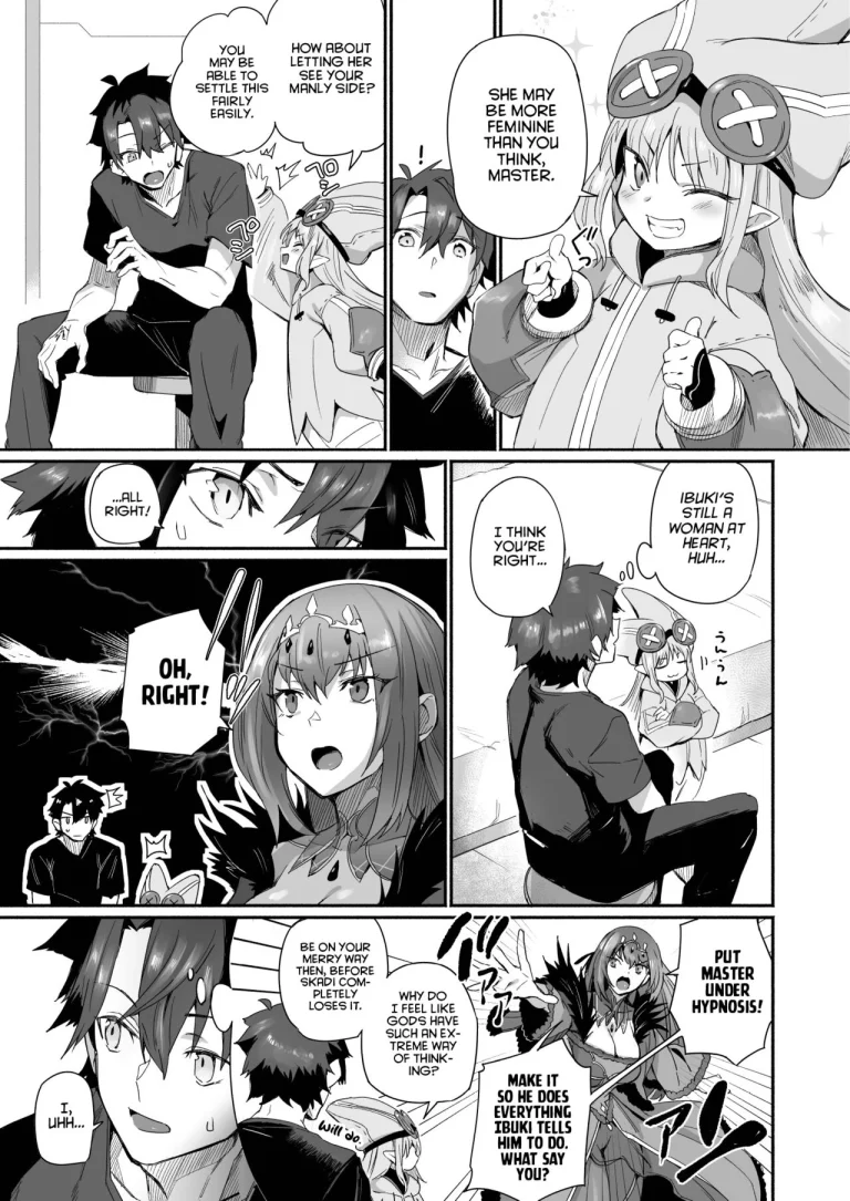 Ibuki Douji Wants to Be Pampered | Ibuki Douji wa Amaetai porn comic picture 8