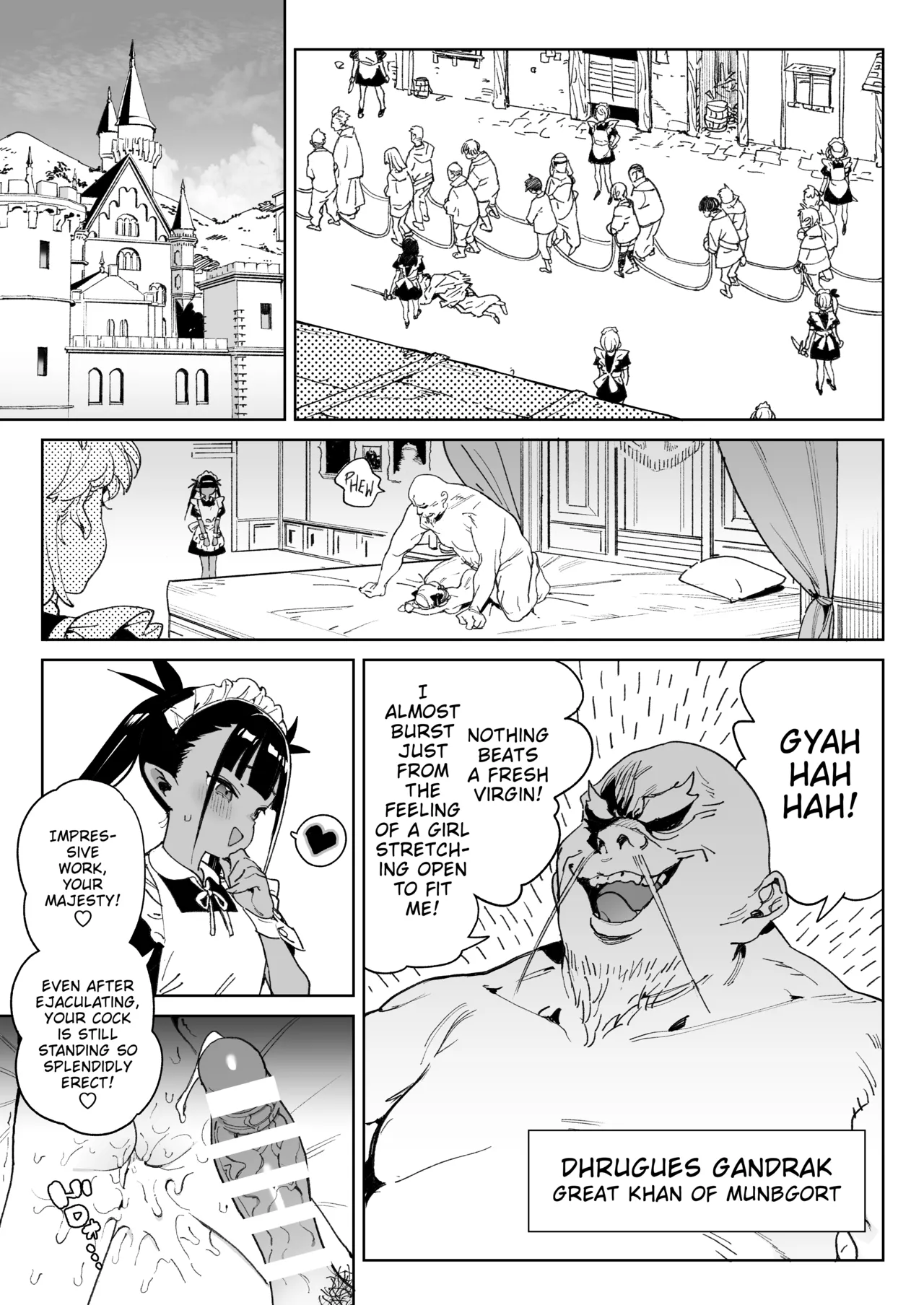 I'd Kill Every Last Person in this Country for a Taste of Master's Cock! | Chinpo no Tame ni... porn comic picture 12