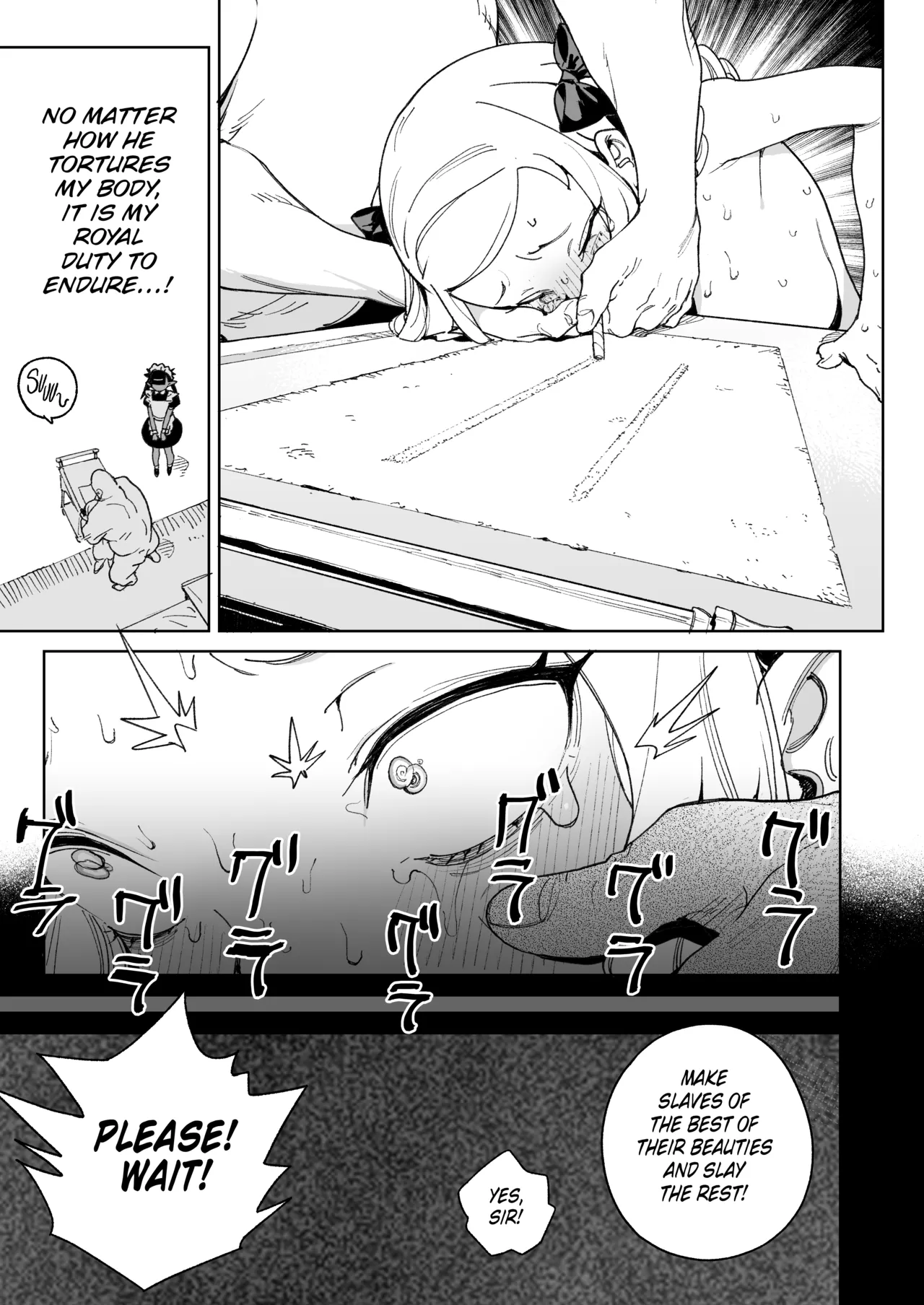 I'd Kill Every Last Person in this Country for a Taste of Master's Cock! | Chinpo no Tame ni... porn comic picture 14