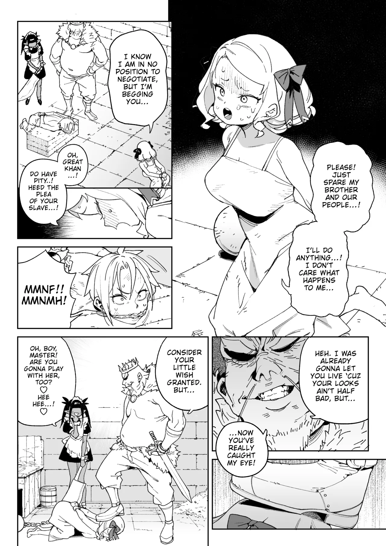 I'd Kill Every Last Person in this Country for a Taste of Master's Cock! | Chinpo no Tame ni... porn comic picture 15