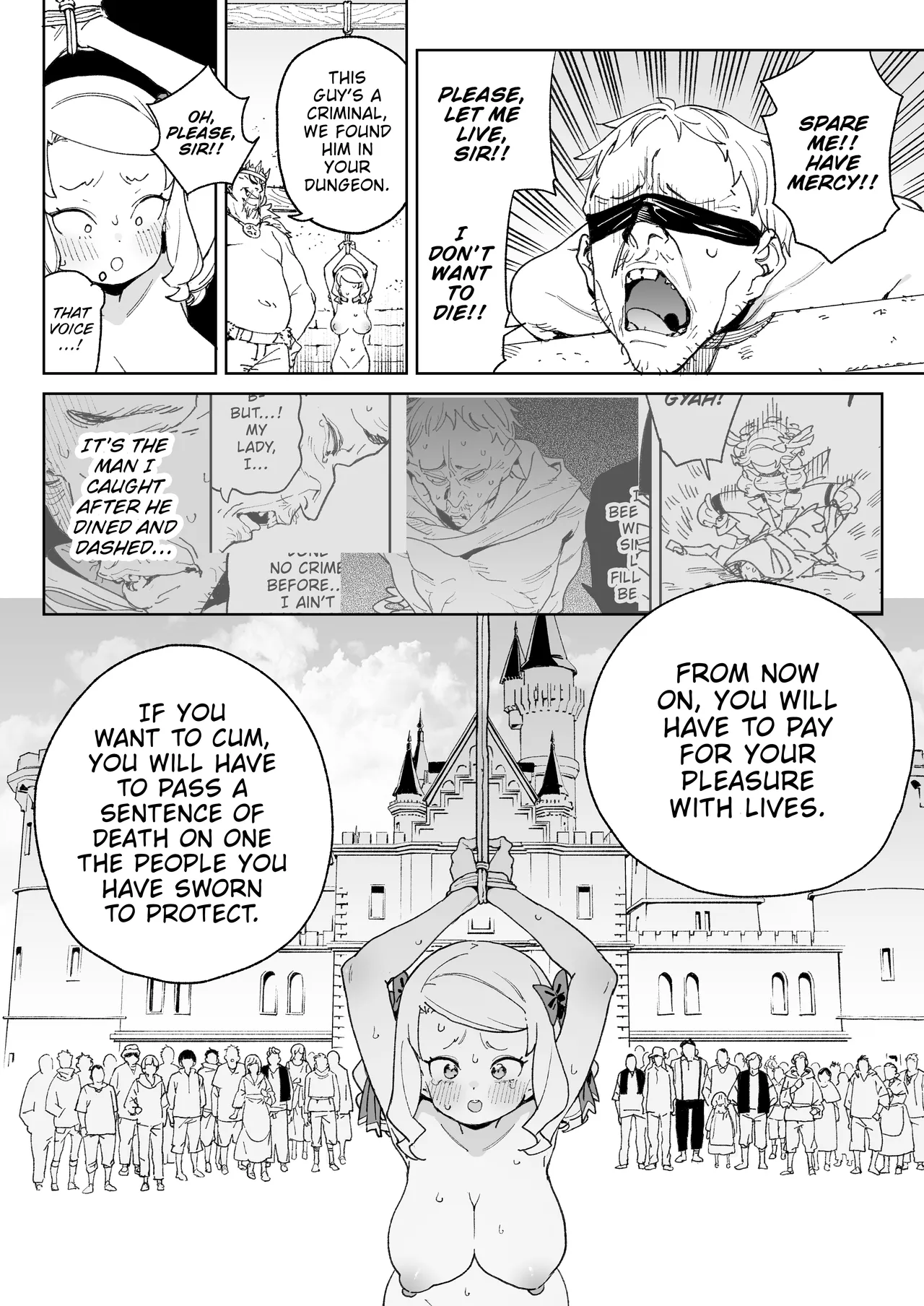 I'd Kill Every Last Person in this Country for a Taste of Master's Cock! | Chinpo no Tame ni... porn comic picture 25