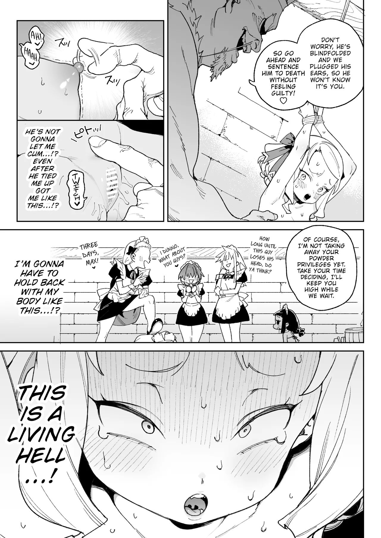 I'd Kill Every Last Person in this Country for a Taste of Master's Cock! | Chinpo no Tame ni... porn comic picture 26