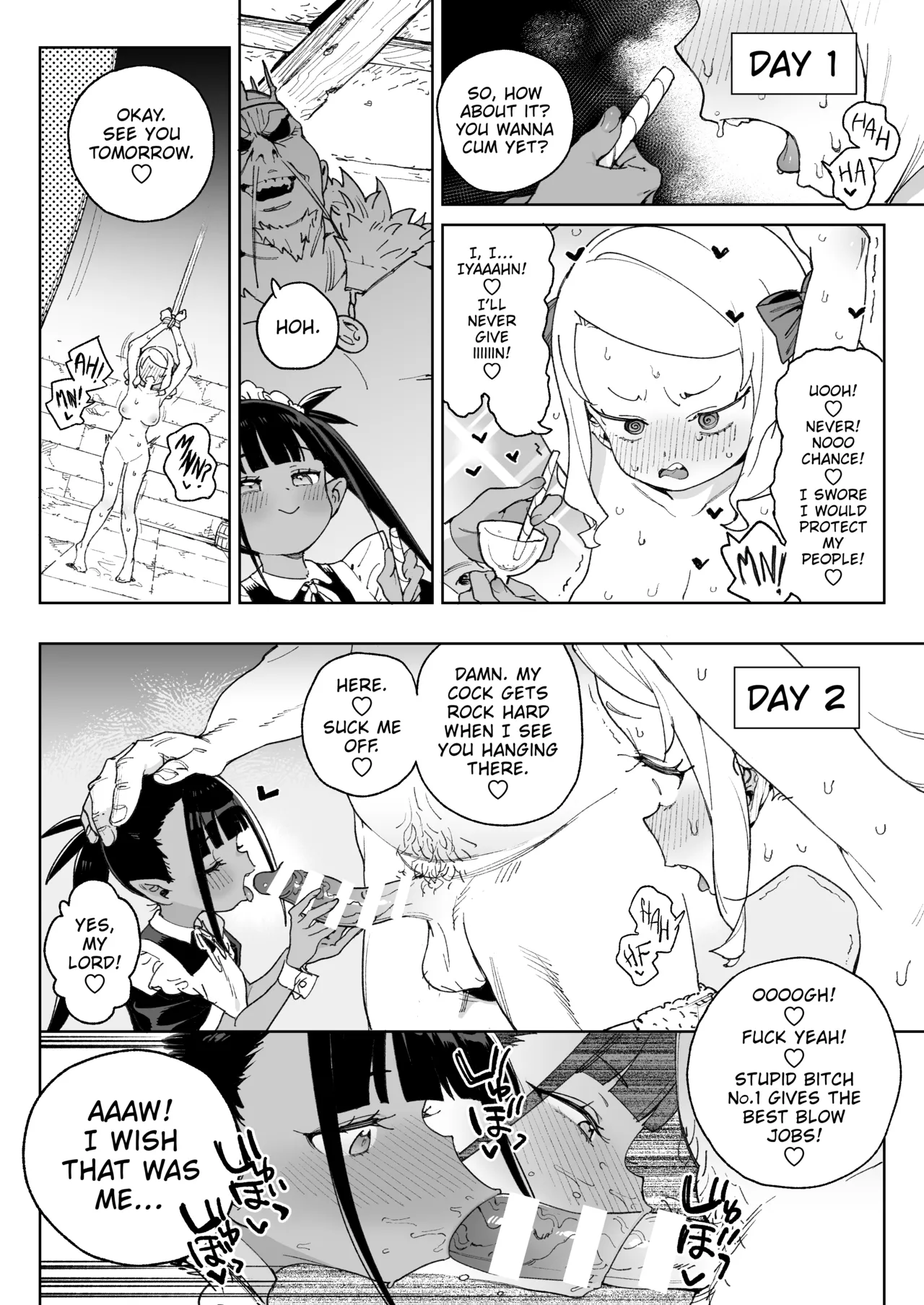 I'd Kill Every Last Person in this Country for a Taste of Master's Cock! | Chinpo no Tame ni... porn comic picture 27