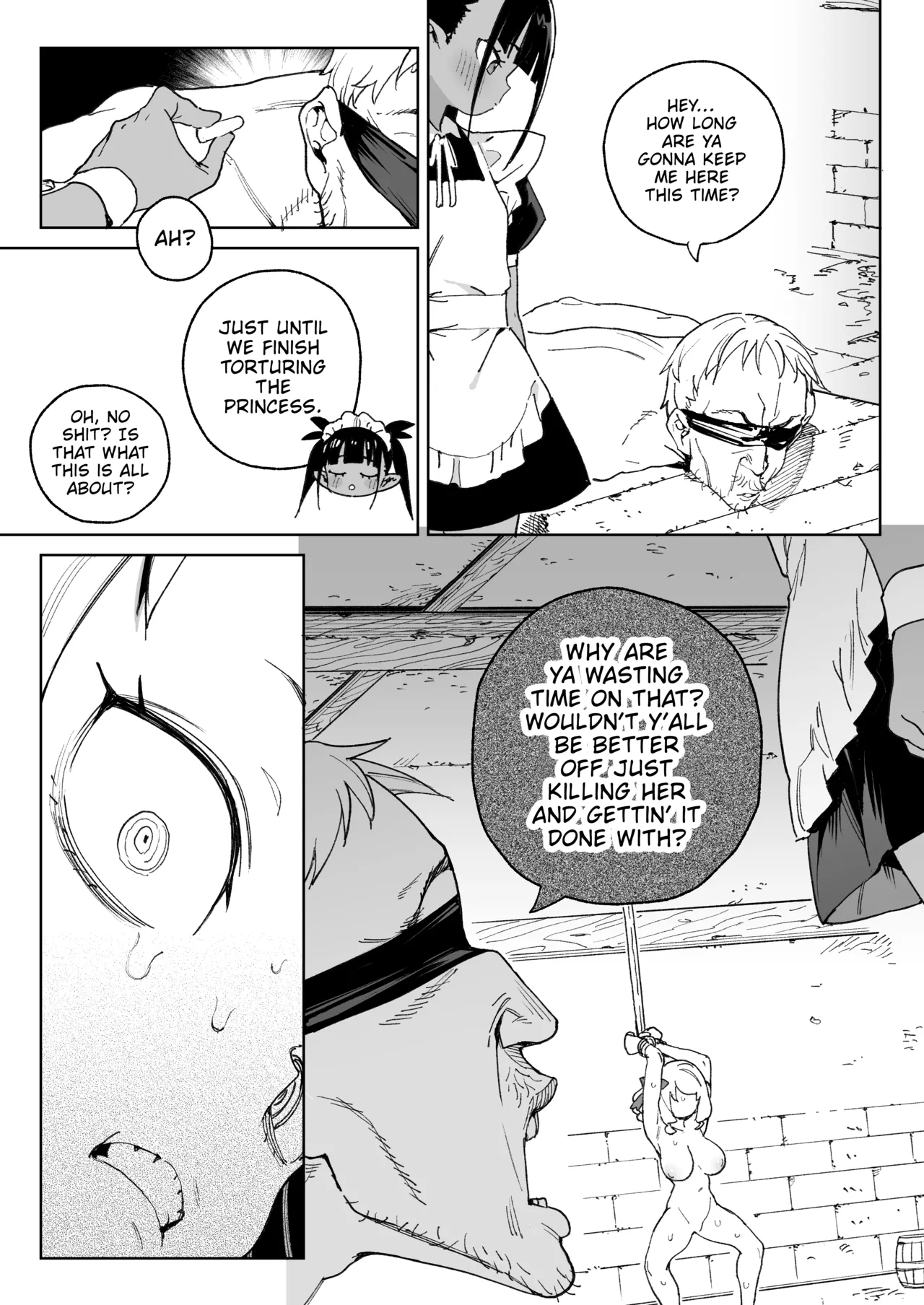 I'd Kill Every Last Person in this Country for a Taste of Master's Cock! | Chinpo no Tame ni... porn comic picture 32