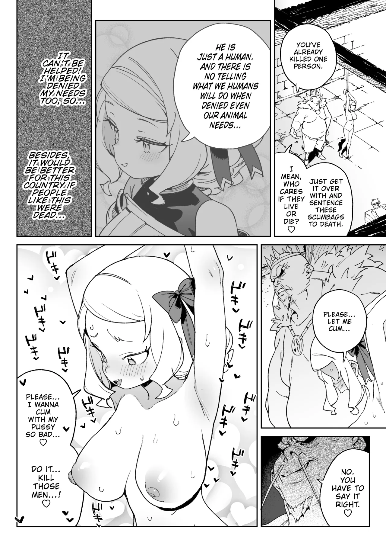 I'd Kill Every Last Person in this Country for a Taste of Master's Cock! | Chinpo no Tame ni... porn comic picture 39