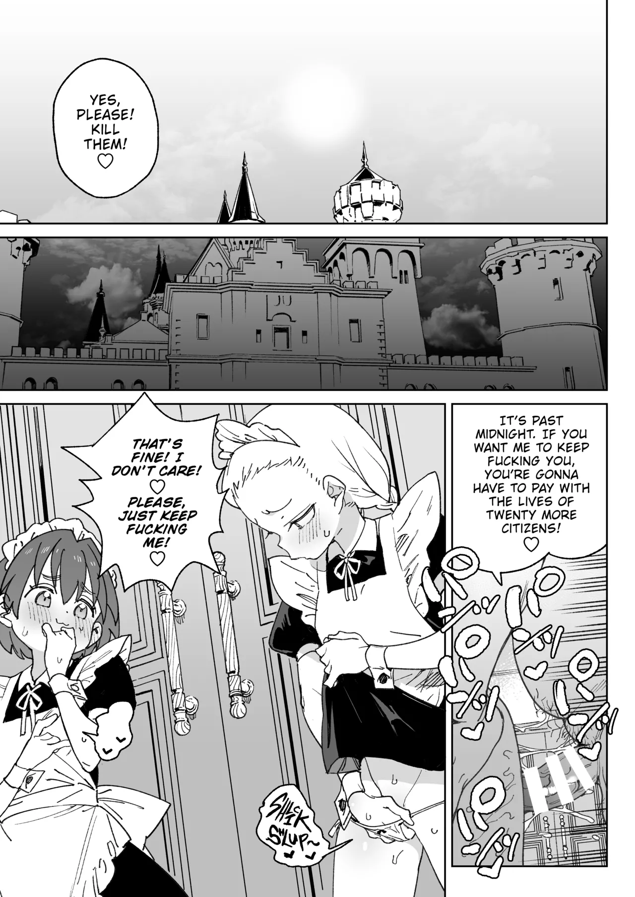 I'd Kill Every Last Person in this Country for a Taste of Master's Cock! | Chinpo no Tame ni... porn comic picture 42