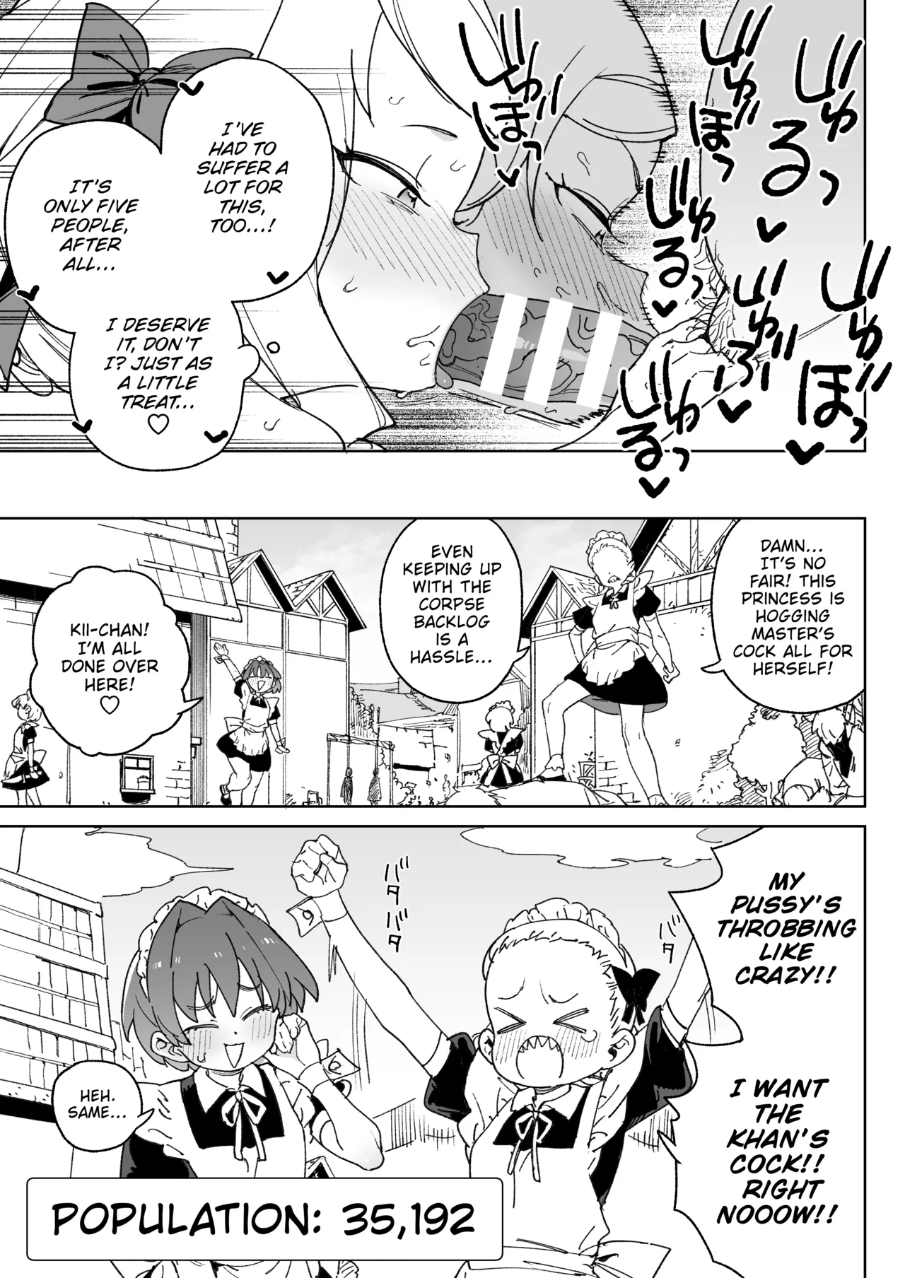 I'd Kill Every Last Person in this Country for a Taste of Master's Cock! | Chinpo no Tame ni... porn comic picture 46