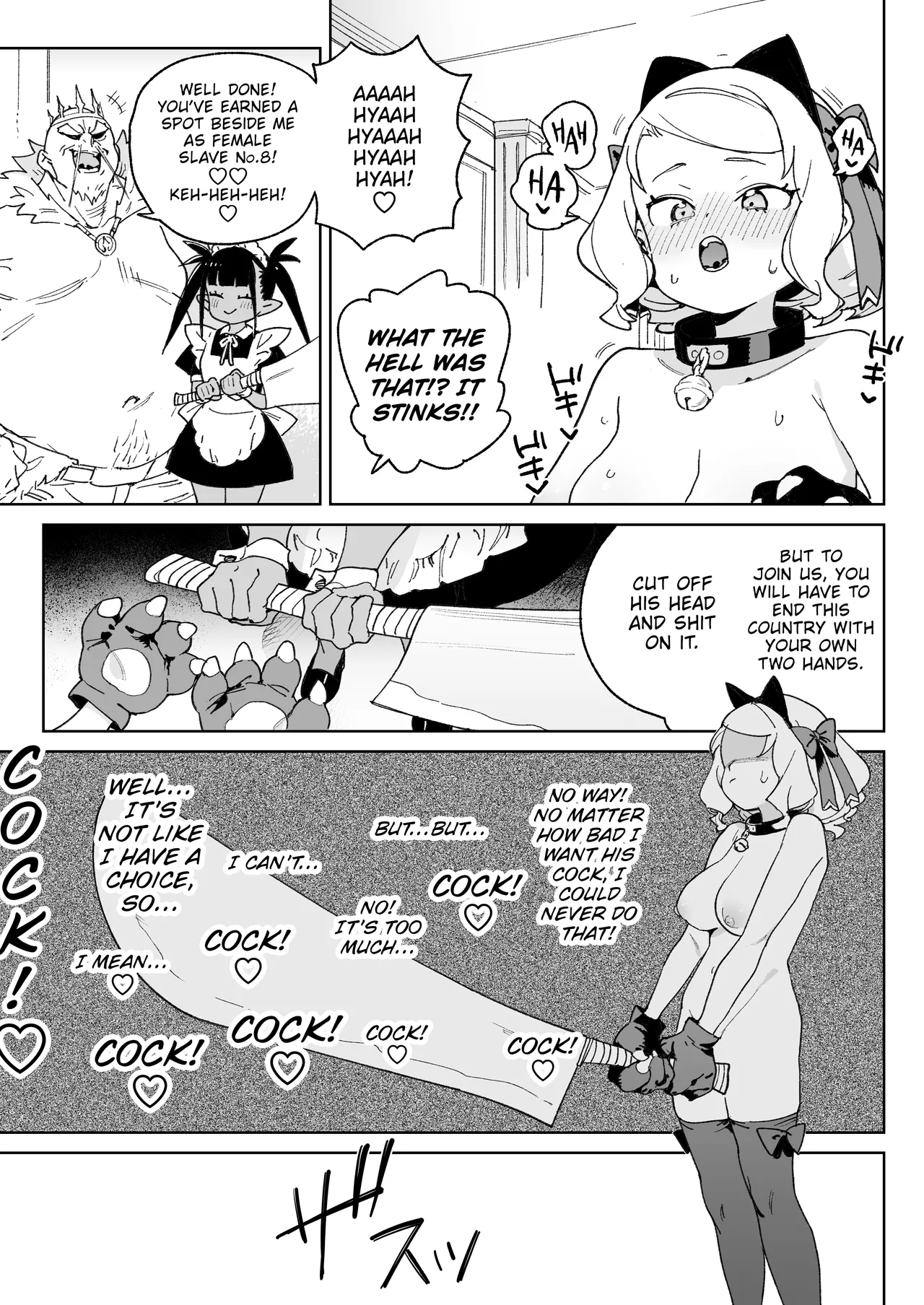I'd Kill Every Last Person in this Country for a Taste of Master's Cock! | Chinpo no Tame ni... porn comic picture 56