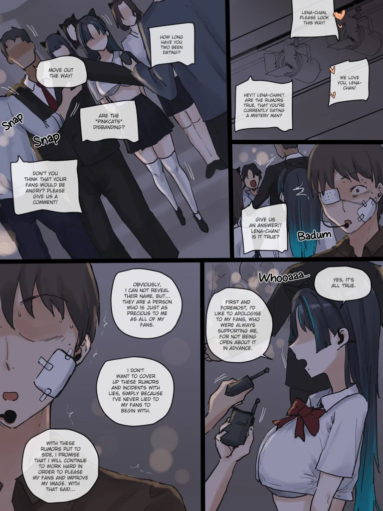 Idol porn comic picture 2