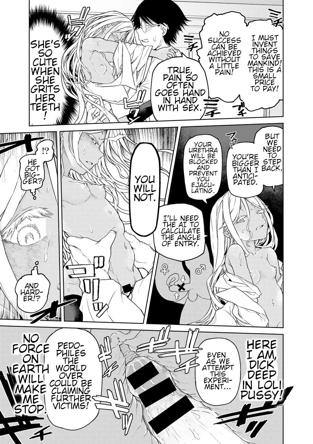 If its for Mankind, Then I Have to! | Jinrui no Tame nara Shikata ga Nai! porn comic picture 15