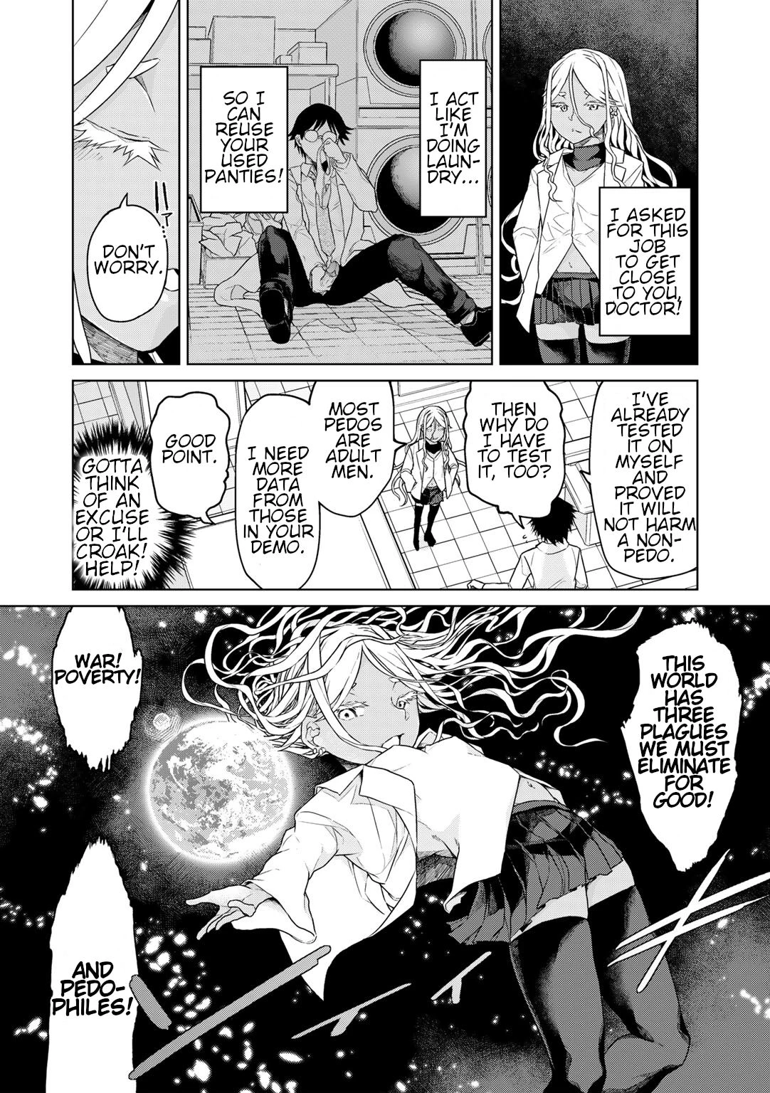 If its for Mankind, Then I Have to! | Jinrui no Tame nara Shikata ga Nai! porn comic picture 3