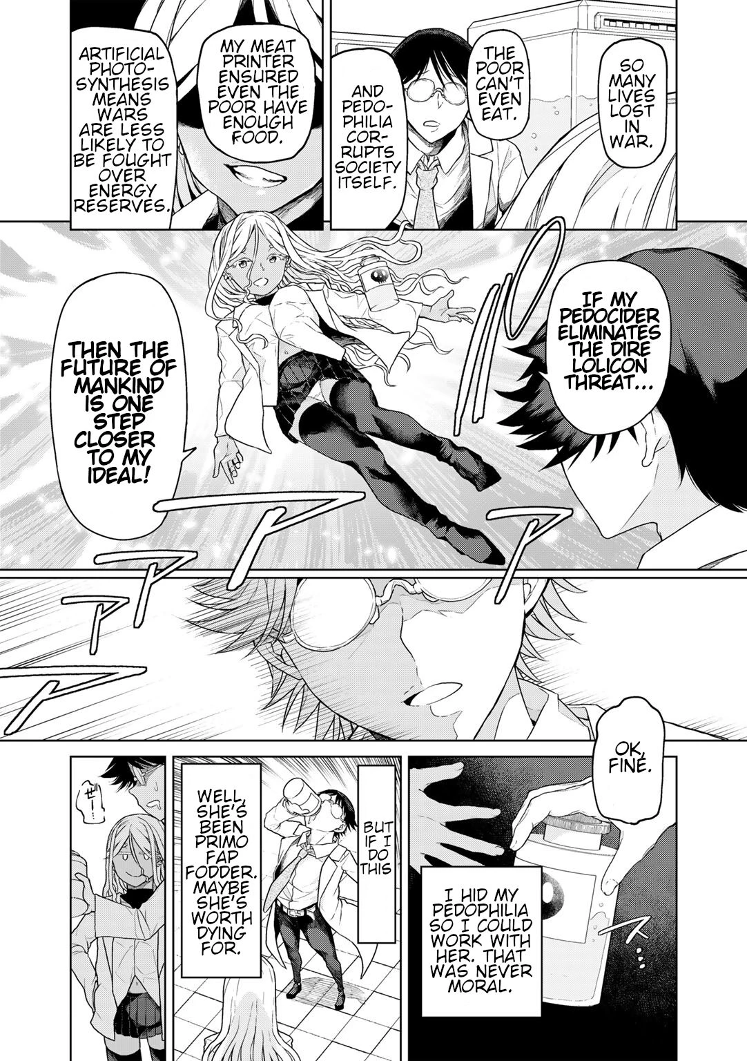 If its for Mankind, Then I Have to! | Jinrui no Tame nara Shikata ga Nai! porn comic picture 4