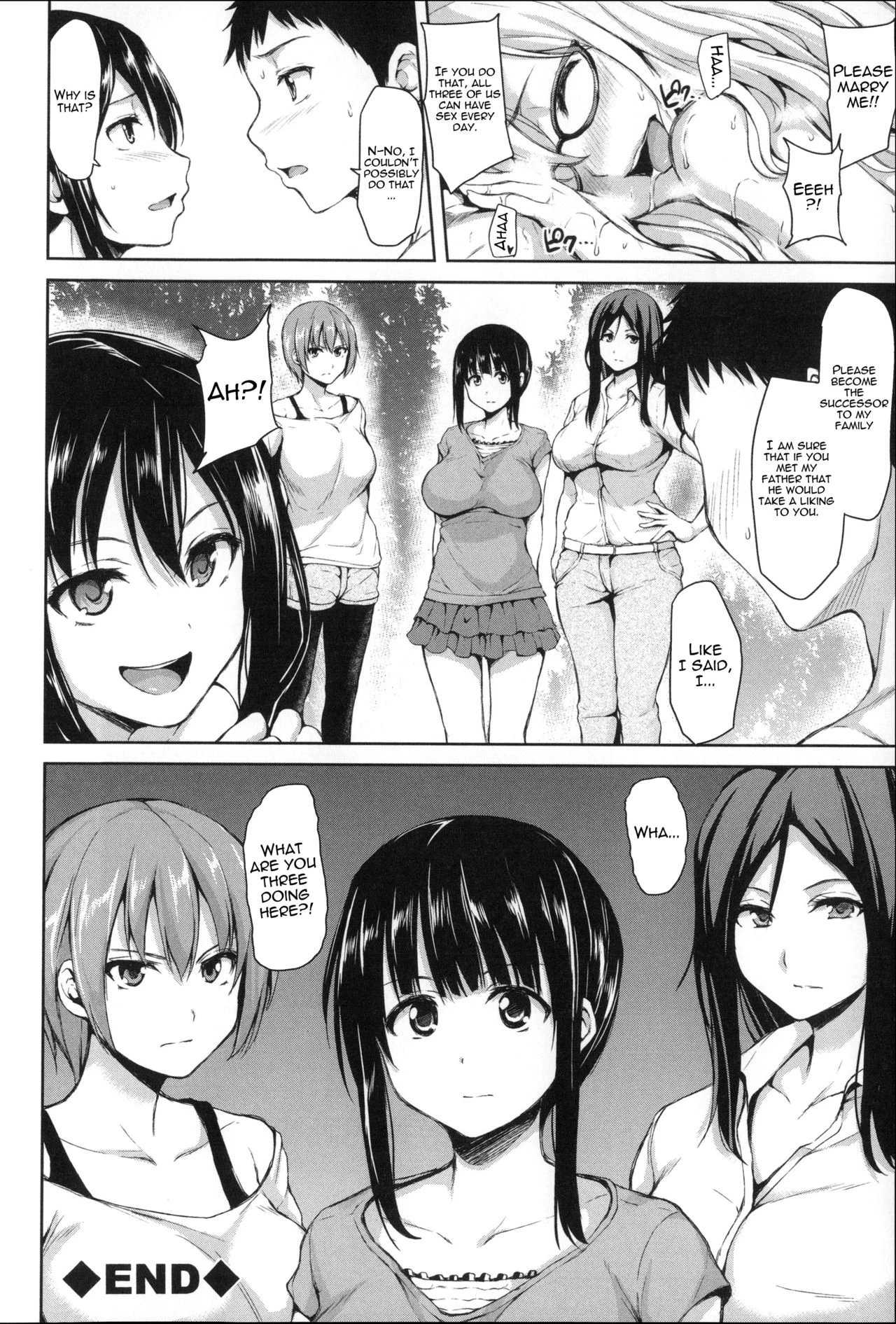 Ikinari! Harem Life porn comic picture 155