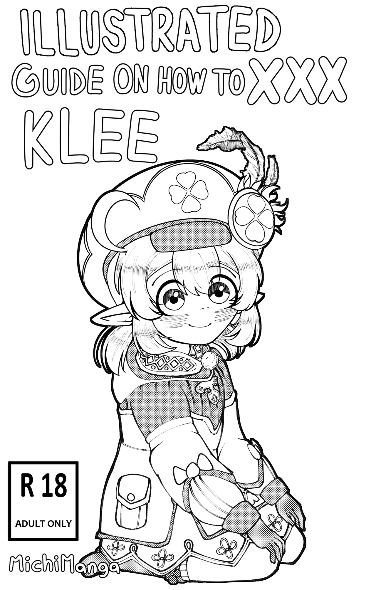 Illustrated Guide on How to XXX Klee porn comic picture 1