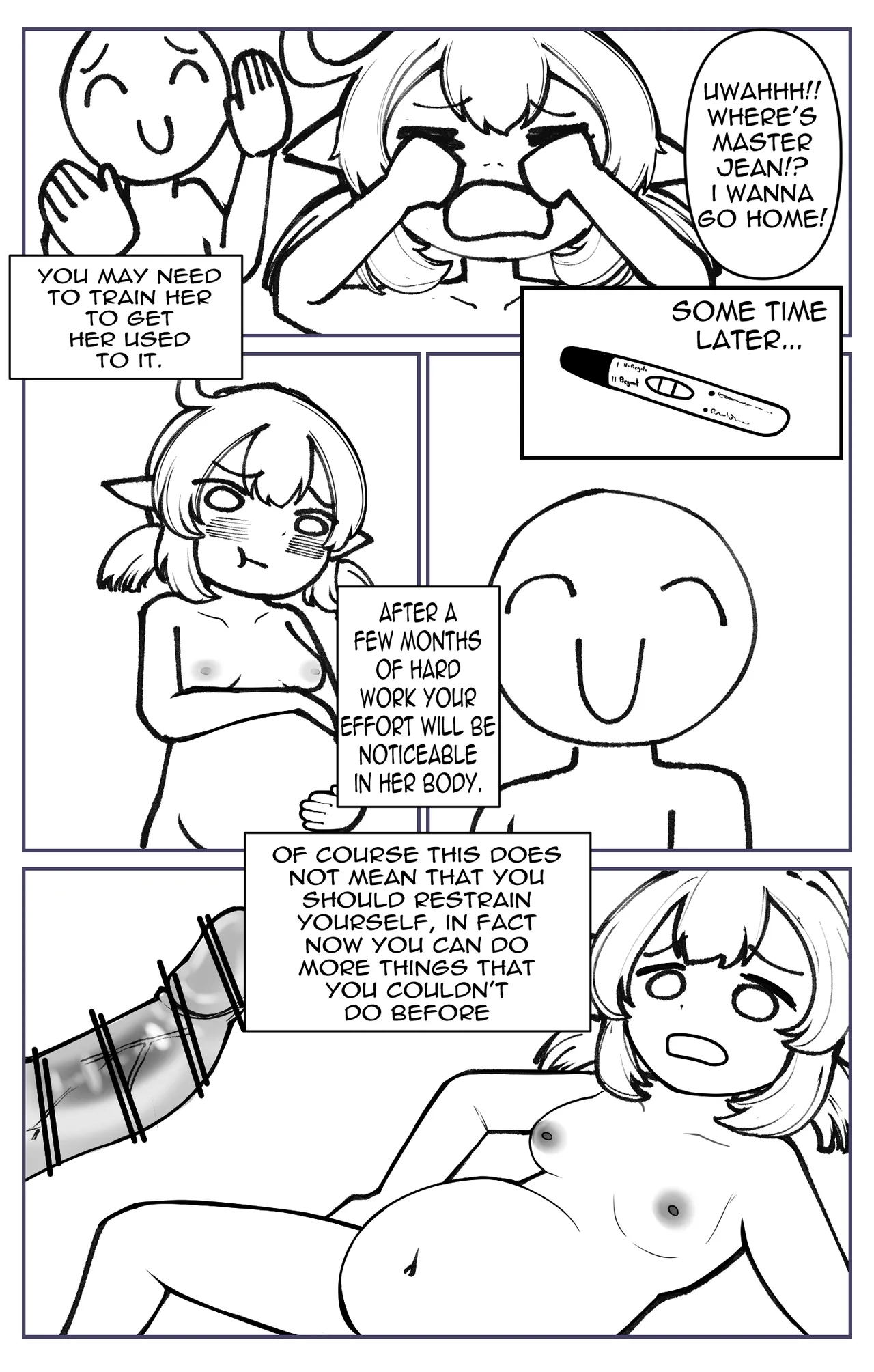 Illustrated Guide on How to XXX Klee porn comic picture 10