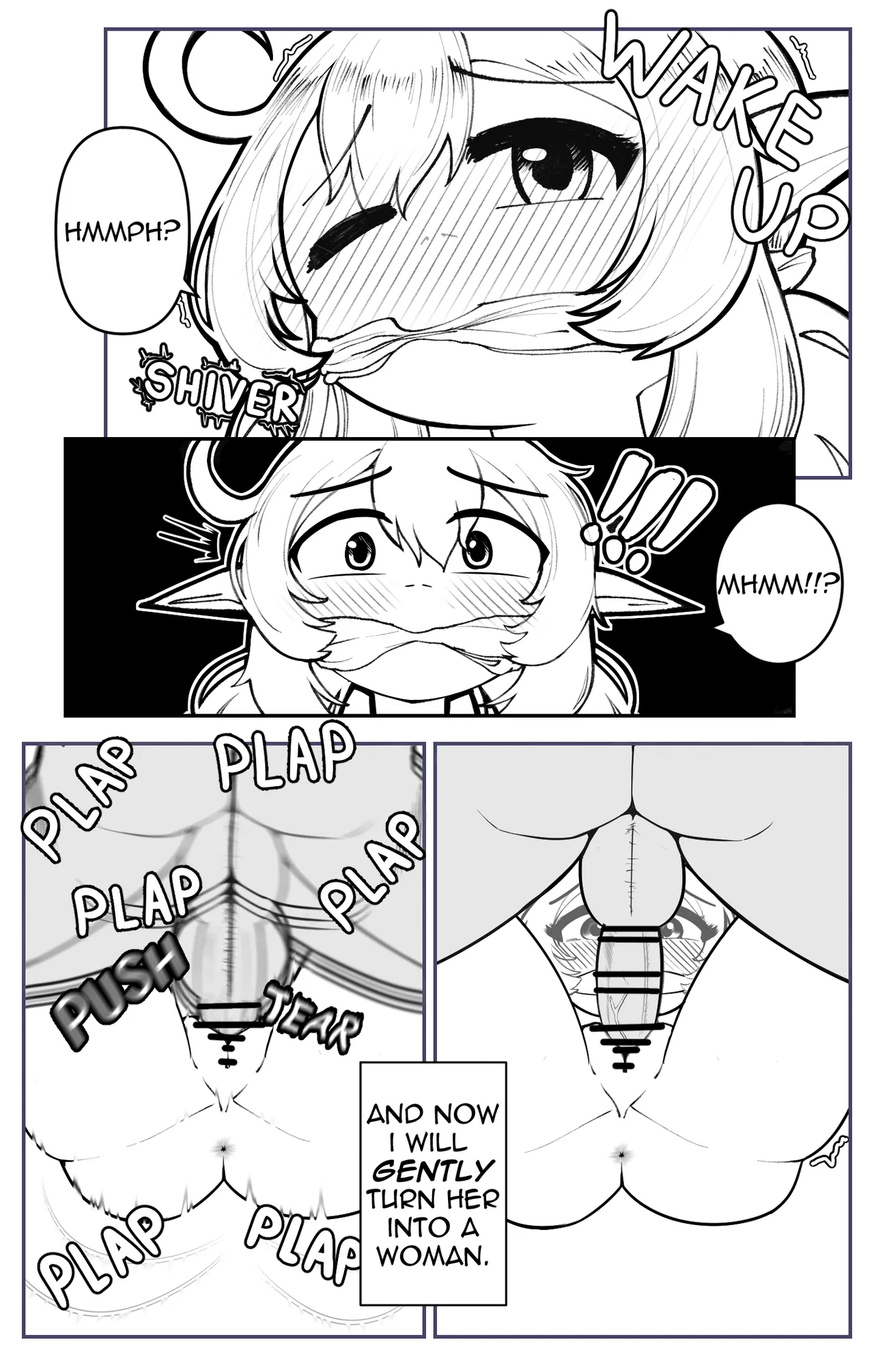 Illustrated Guide on How to XXX Klee porn comic picture 7