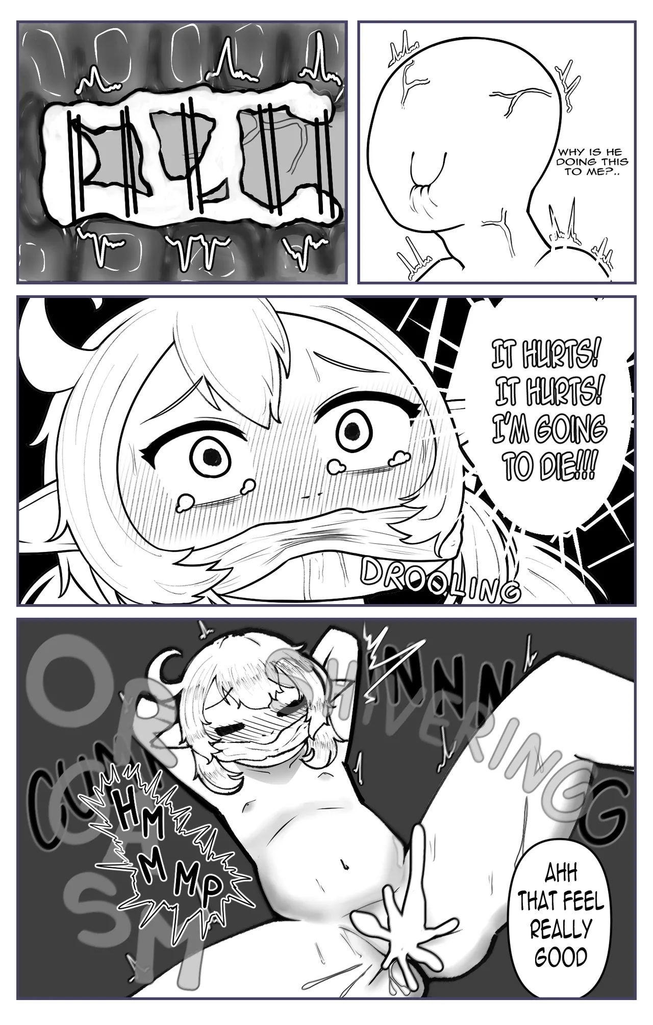 Illustrated Guide on How to XXX Klee porn comic picture 9