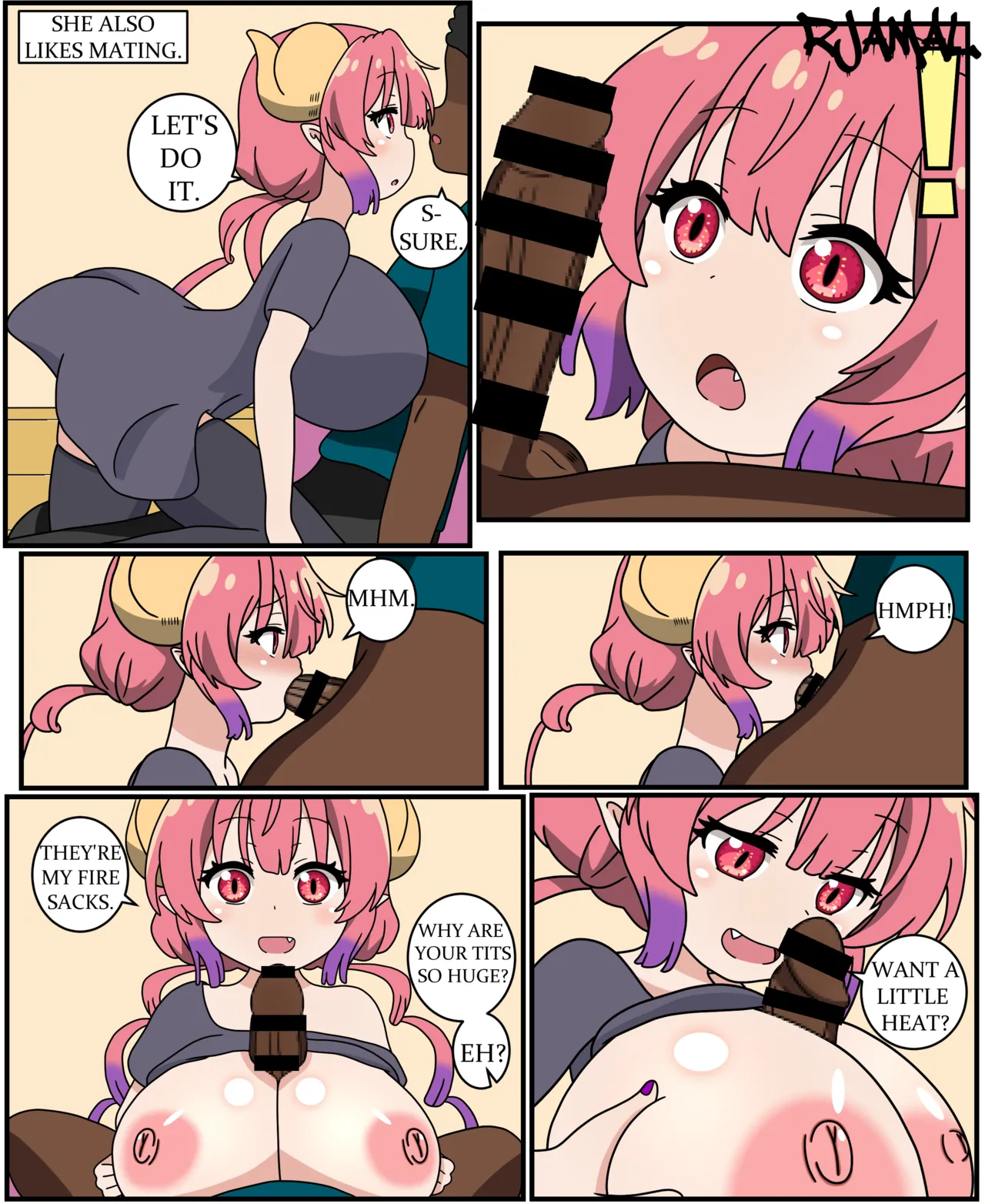 Ilulu - Living With a Dragon porn comic picture 4