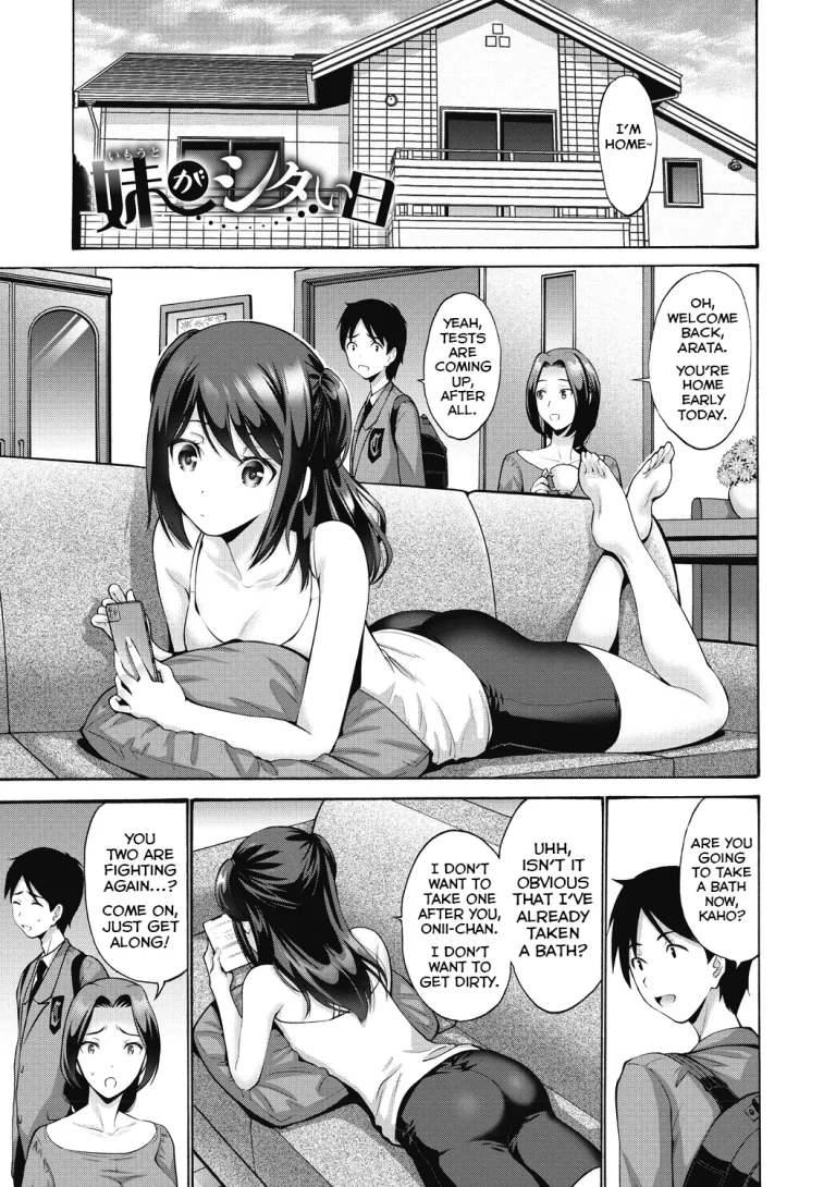 Imouto ga Shitai Hi porn comic picture 1