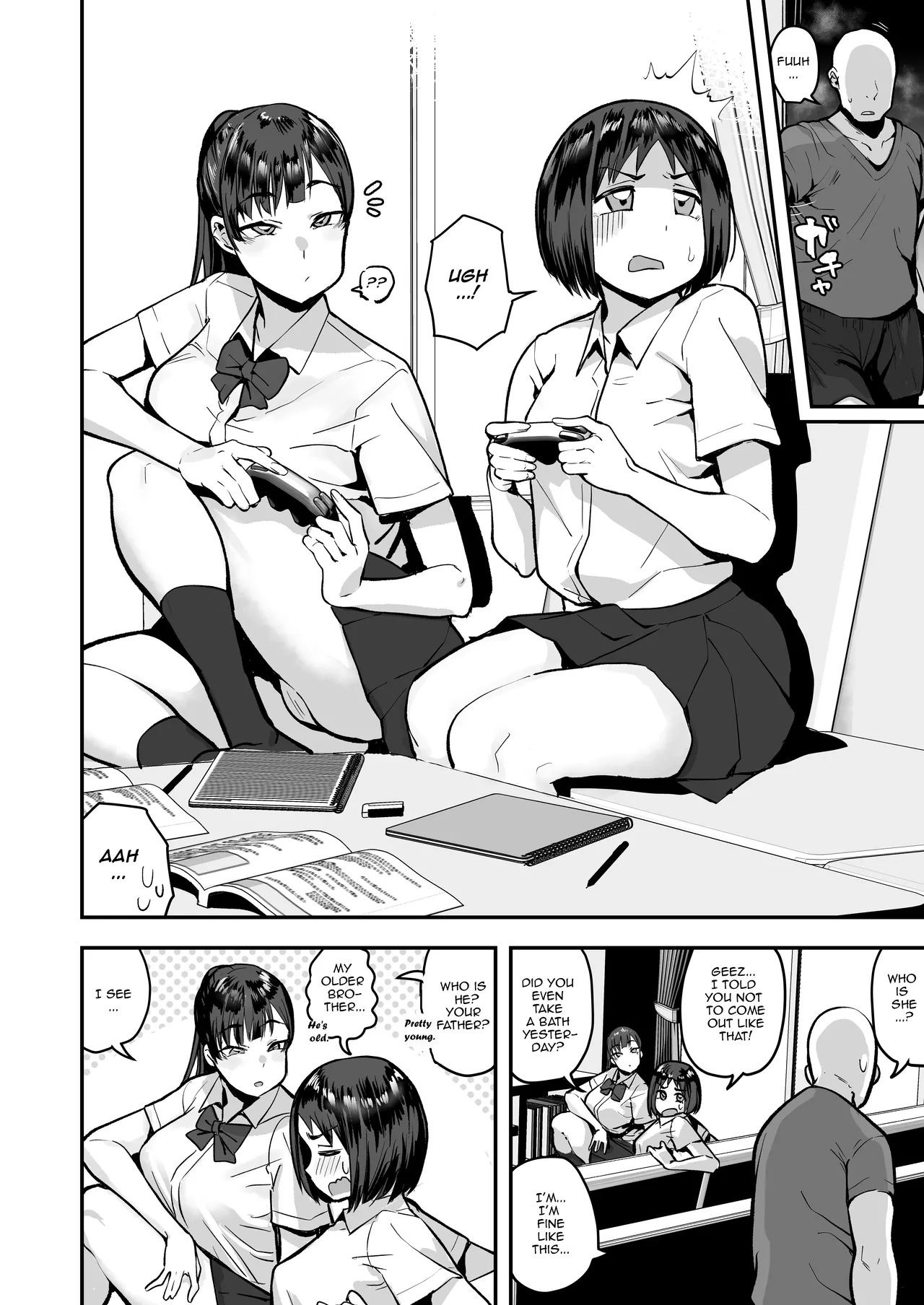 Imouto no Tomodachi ga Dosukebe Taishuu Feti Sugite, InCha no Ore to Kikenbi Nakadashi Hamemakuri porn comic picture 4
