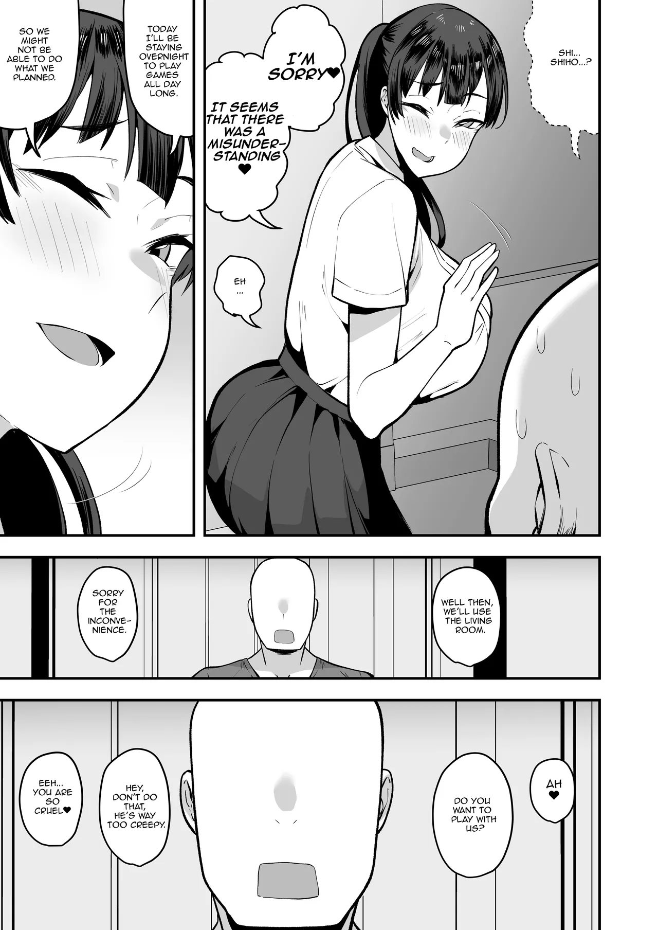 Imouto no Tomodachi ga Dosukebe Taishuu Feti Sugite, InCha no Ore to Kikenbi Nakadashi Hamemakuri porn comic picture 40