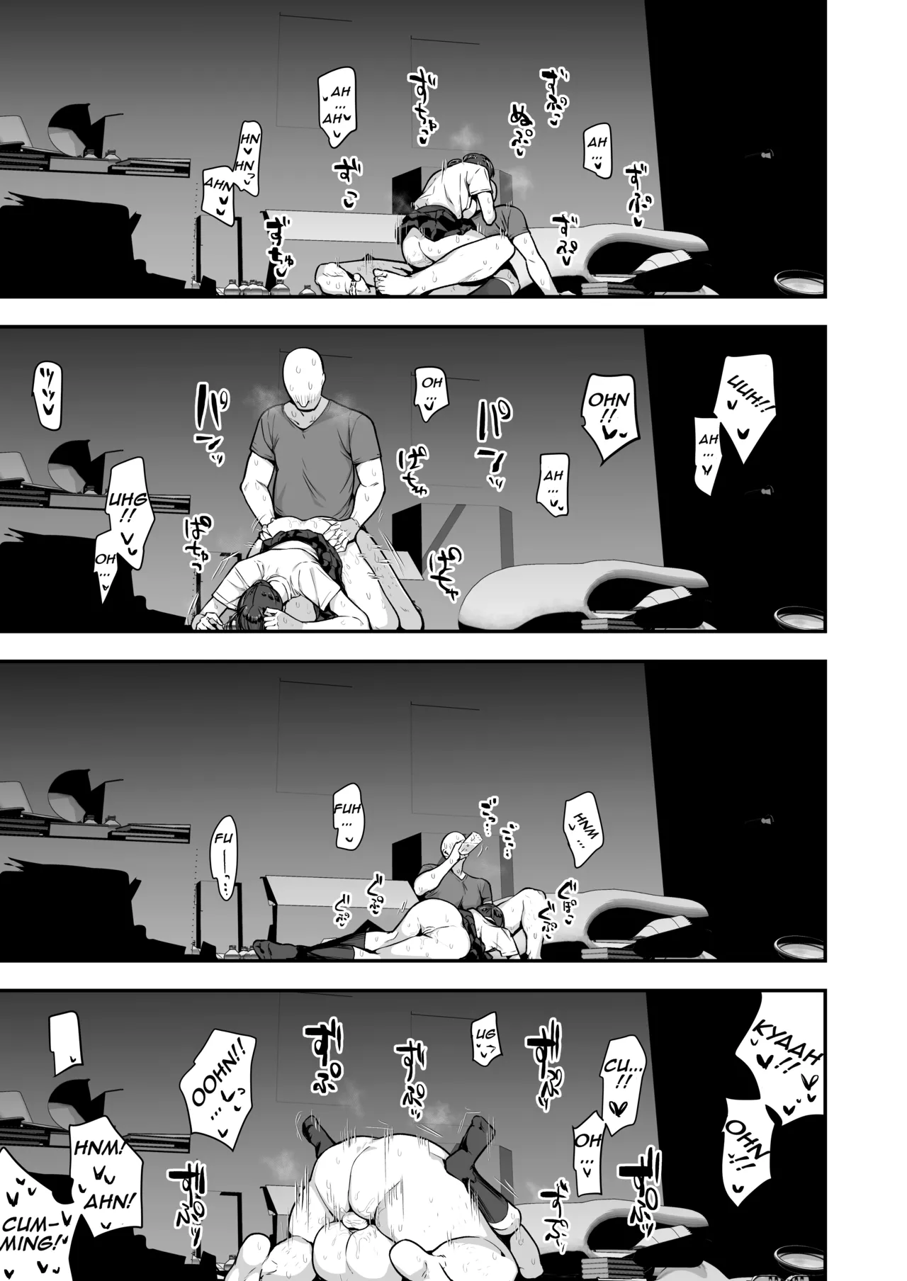 Imouto no Tomodachi ga Dosukebe Taishuu Feti Sugite, InCha no Ore to Kikenbi Nakadashi Hamemakuri porn comic picture 67