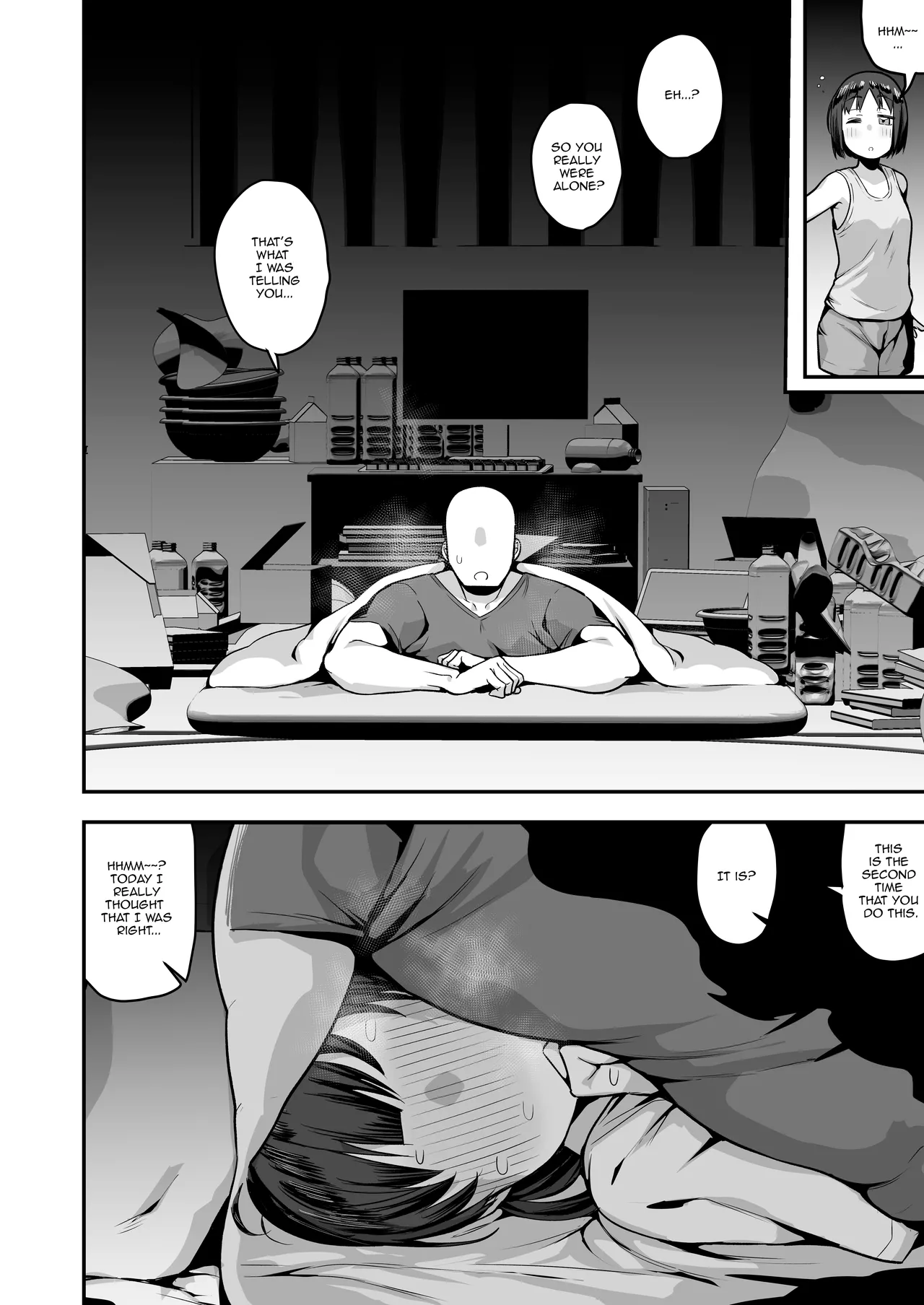 Imouto no Tomodachi ga Dosukebe Taishuu Feti Sugite, InCha no Ore to Kikenbi Nakadashi Hamemakuri porn comic picture 72