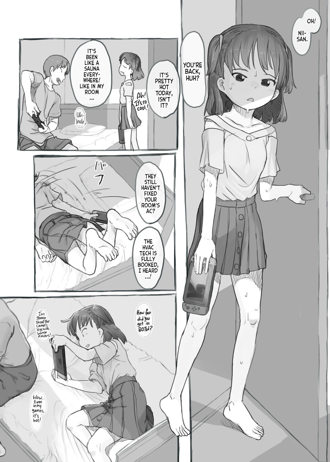 Imouto to Nuku | Fap Sessions with my Little Sister! porn comic picture 5