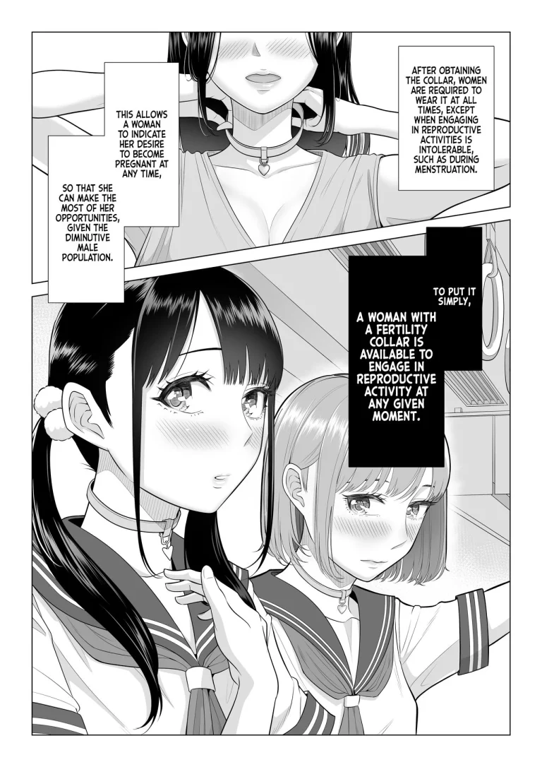In a World Where Men Are Scarce, Sperm Is a Precious Resource | Dansei ga Kyokutan ni Sukunai Kono Sekai de wa, Seishi wa Kichou na Shigen desu porn comic picture 10