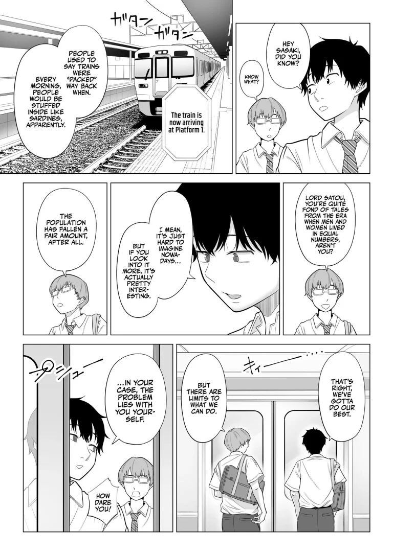 In a World Where Men Are Scarce, Sperm Is a Precious Resource | Dansei ga Kyokutan ni Sukunai Kono Sekai de wa, Seishi wa Kichou na Shigen desu porn comic picture 7