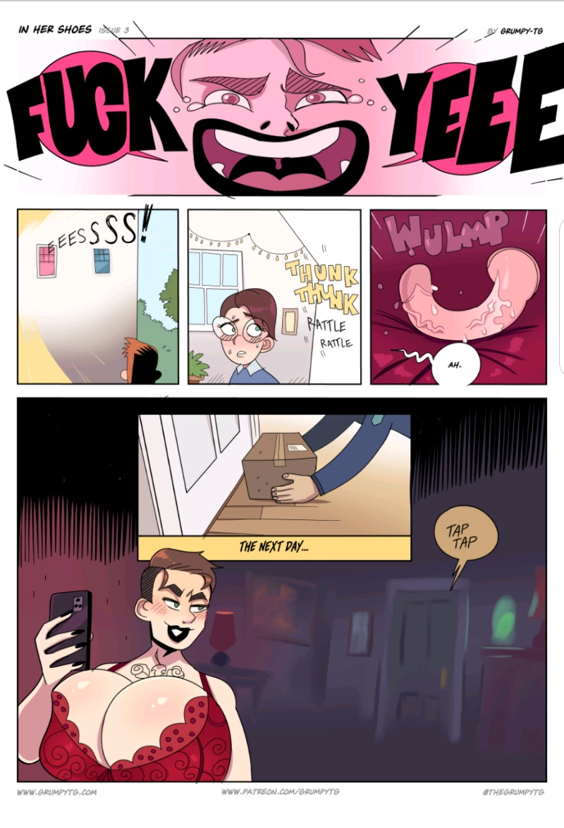 IN HER SHOES 3 porn comic picture 19