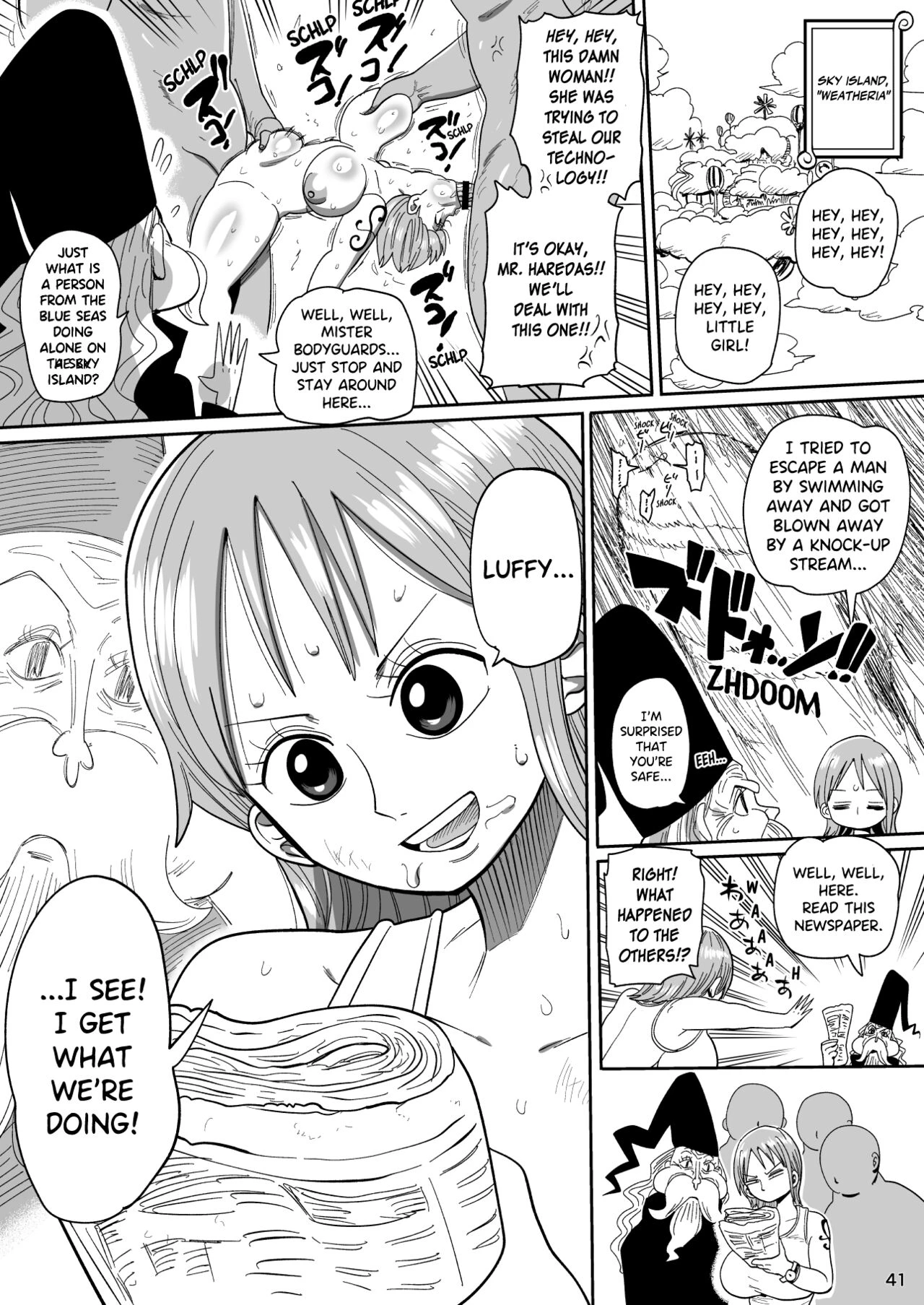 In Two Years, At The Sabaody Archipelago porn comic picture 40