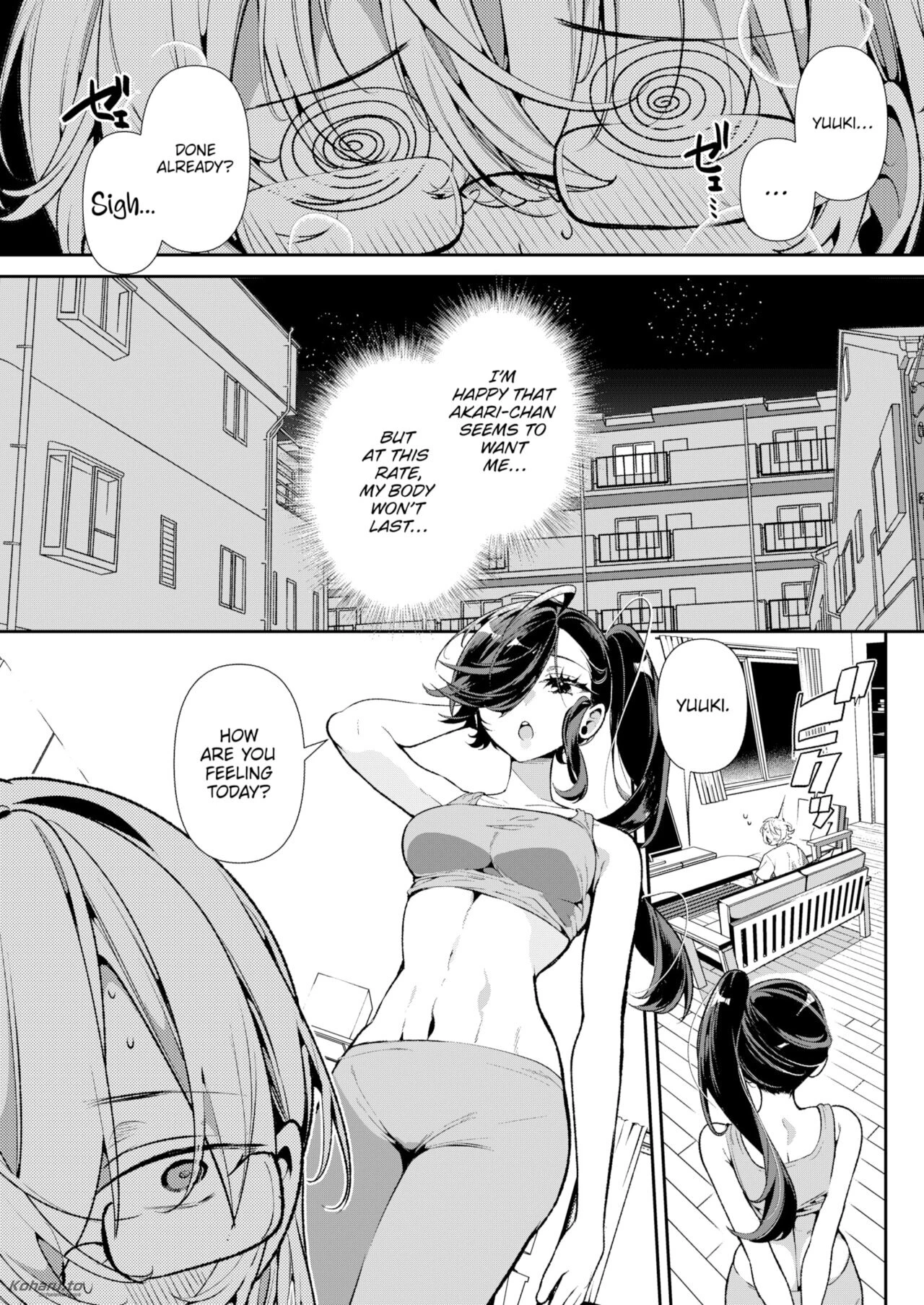 Inarticulate Athlete Akari-chan porn comic picture 10