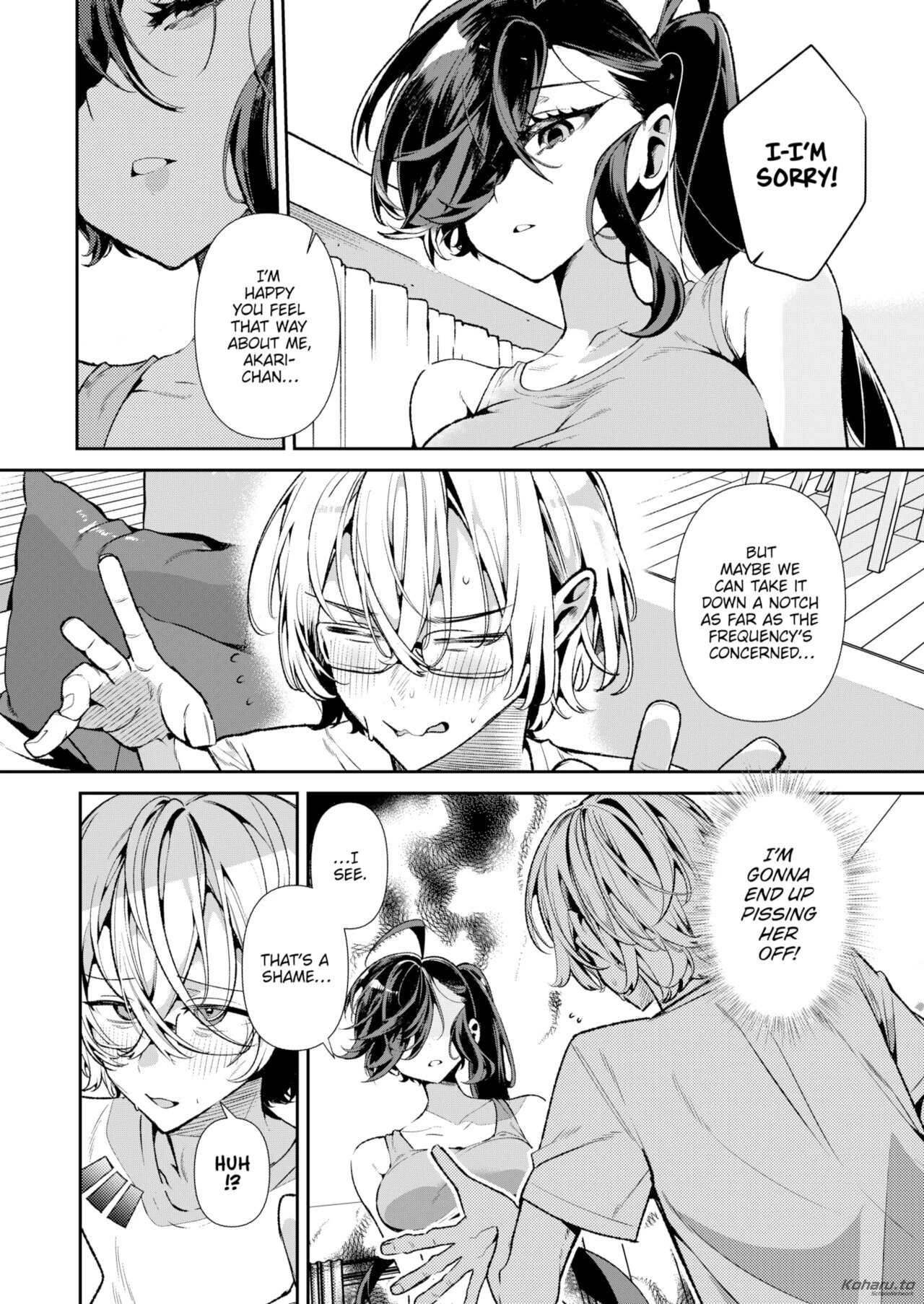 Inarticulate Athlete Akari-chan porn comic picture 11