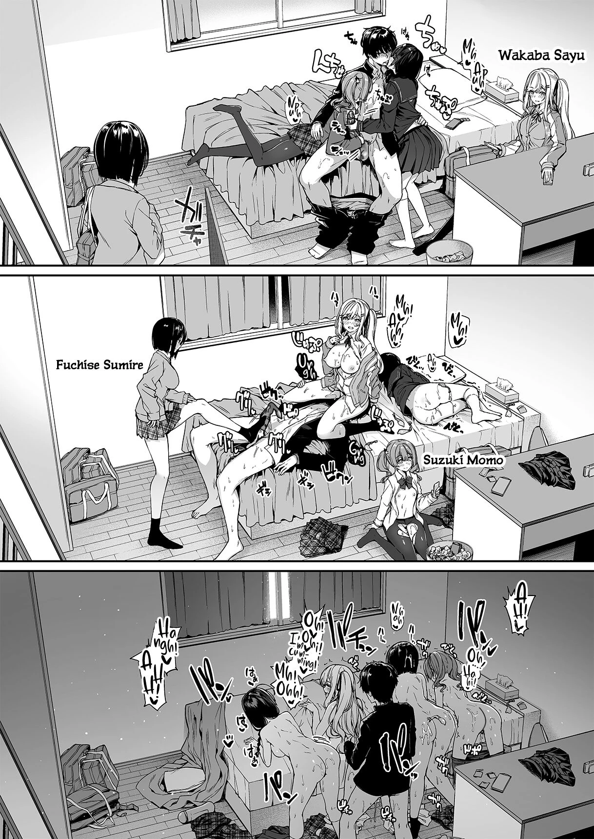 InCha Couple ga You Gal-tachi to SEX Training Suru Hanashi 2 porn comic picture 3