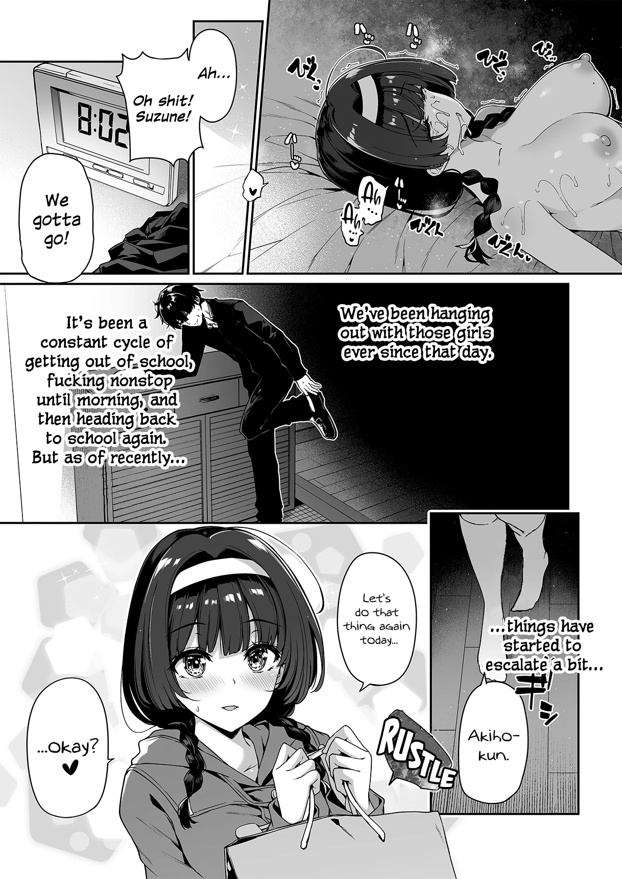 InCha Couple ga You Gal-tachi to SEX Training Suru Hanashi 2 porn comic picture 4