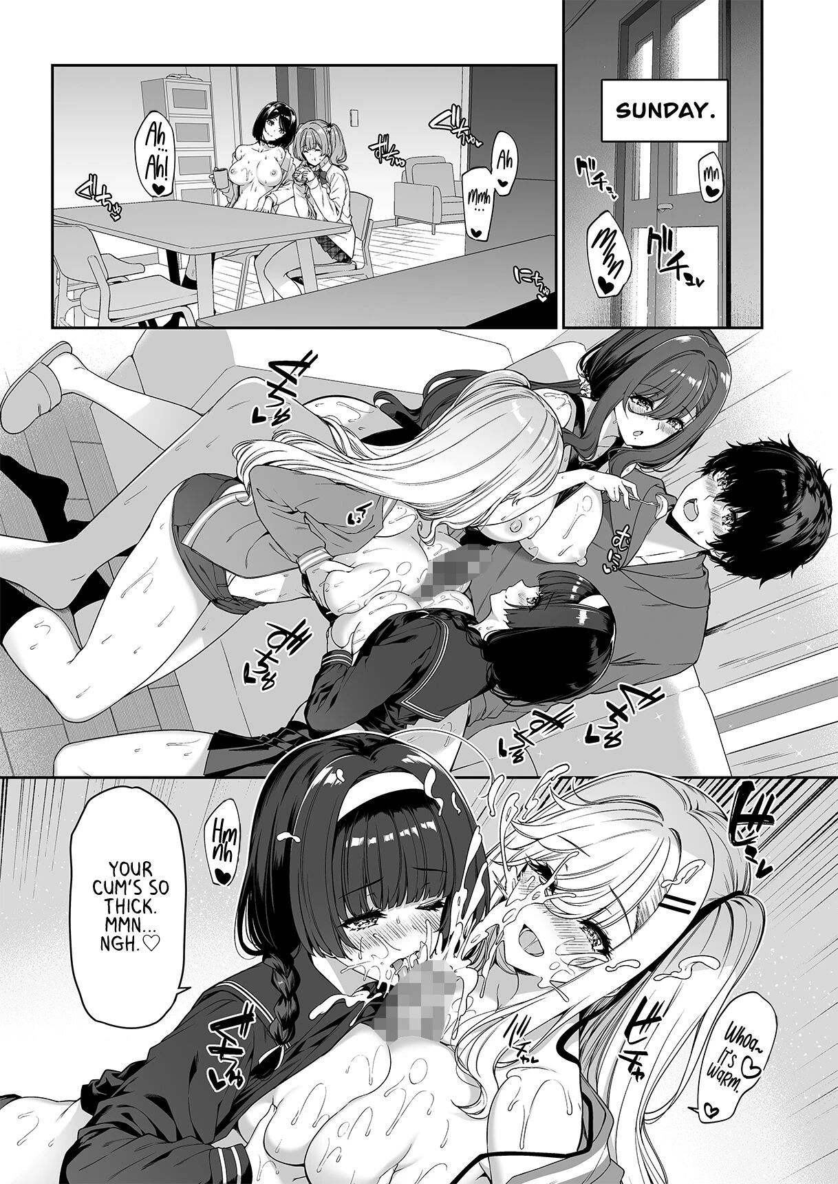 InCha Couple ga You Gal-tachi to SEX Training Suru Hanashi 4 porn comic picture 44