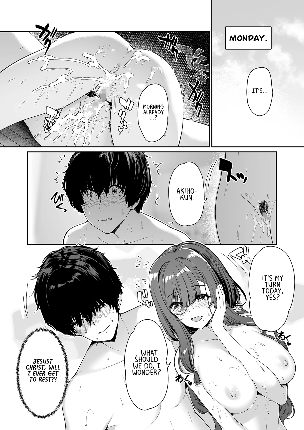 InCha Couple ga You Gal-tachi to SEX Training Suru Hanashi 4 porn comic picture 53