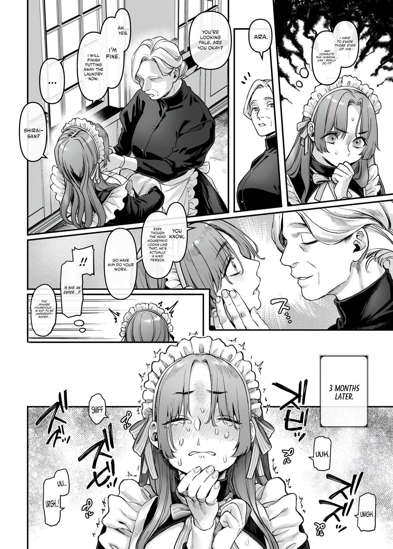 Infiltrate! Debt Repayment RTA of a Spy on the Brink ~The Crossdressing Maid and the Oni Boss~ | Sennyuu! Gakeppuchi Spy no Shakkinhensai RTA ~Josou Maid to Oni Joushi~ porn comic picture 10