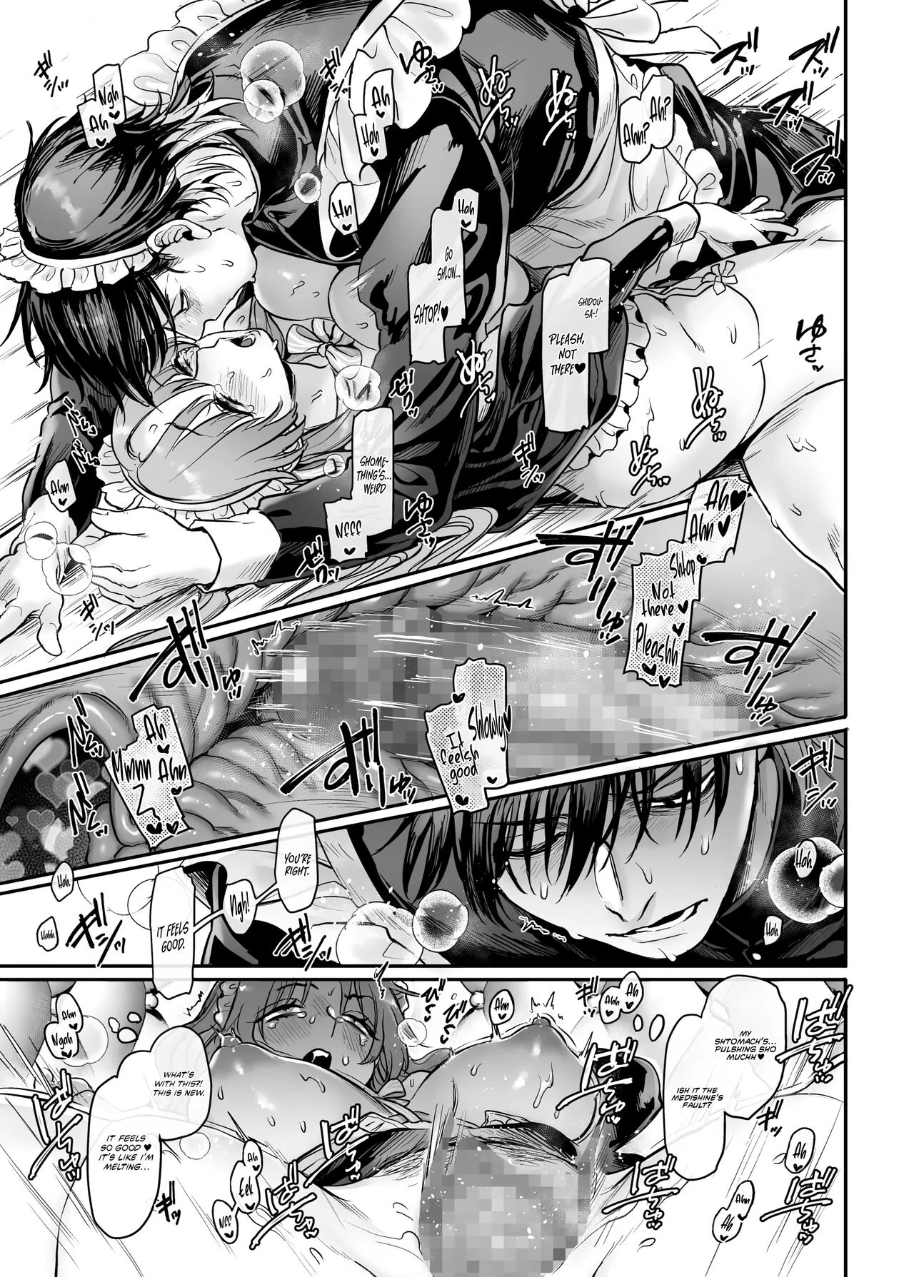 Infiltrate! Debt Repayment RTA of a Spy on the Brink ~The Crossdressing Maid and the Oni Boss~ | Sennyuu! Gakeppuchi Spy no Shakkinhensai RTA ~Josou Maid to Oni Joushi~ porn comic picture 107