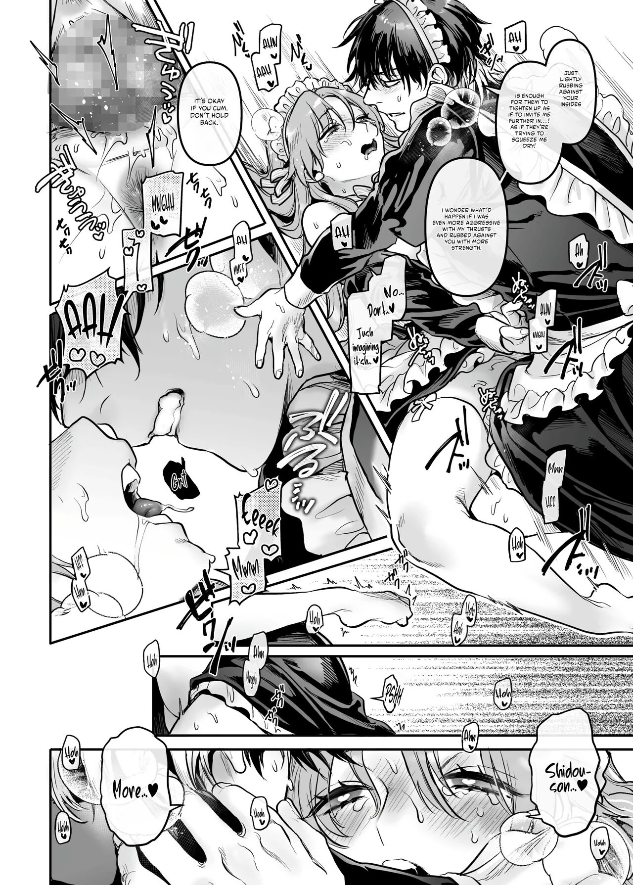 Infiltrate! Debt Repayment RTA of a Spy on the Brink ~The Crossdressing Maid and the Oni Boss~ | Sennyuu! Gakeppuchi Spy no Shakkinhensai RTA ~Josou Maid to Oni Joushi~ porn comic picture 108